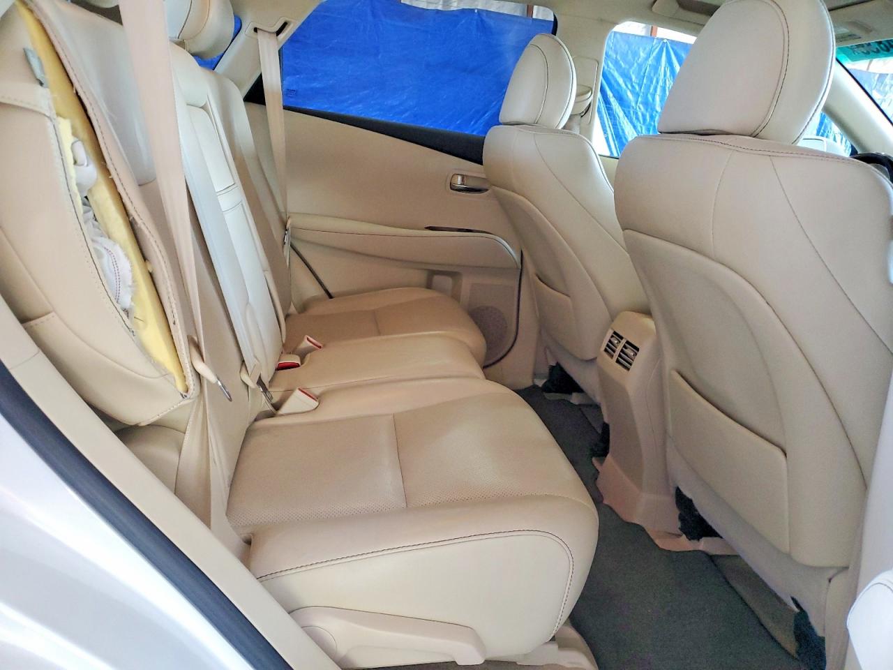 2013 Lexus Rx 350 Base White vin: 2T2ZK1BA0DC131725