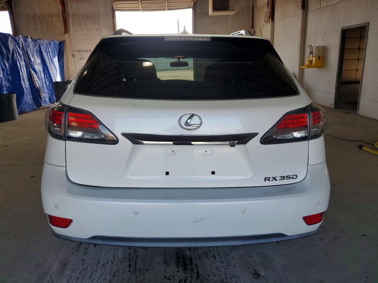 2013 Lexus Rx 350 Base White vin: 2T2ZK1BA0DC131725