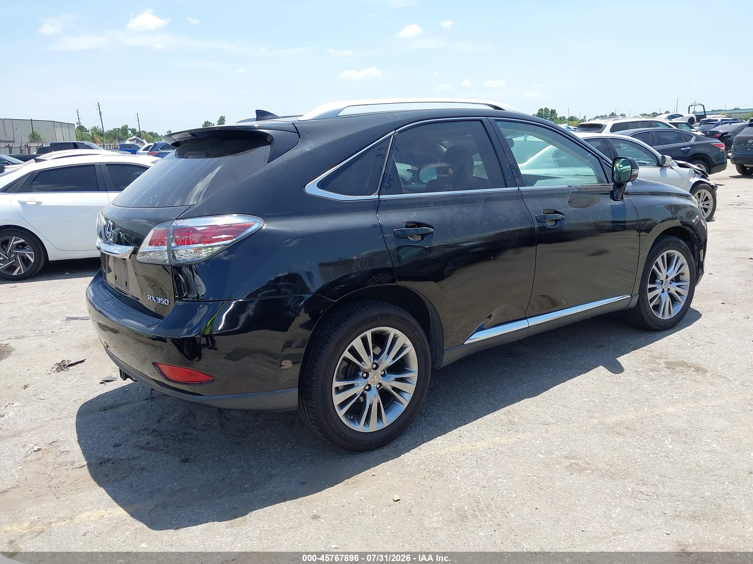 2014 Lexus Rx 350   Black vin: 2T2ZK1BA0EC136893