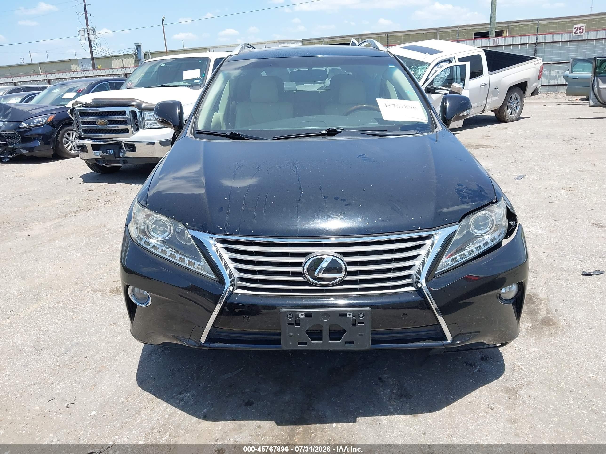2014 Lexus Rx 350   Black vin: 2T2ZK1BA0EC136893