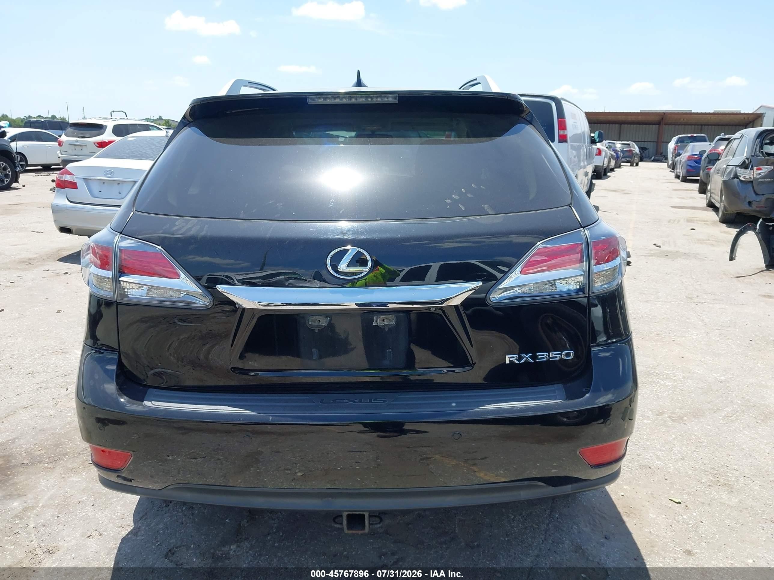 2014 Lexus Rx 350   Black vin: 2T2ZK1BA0EC136893