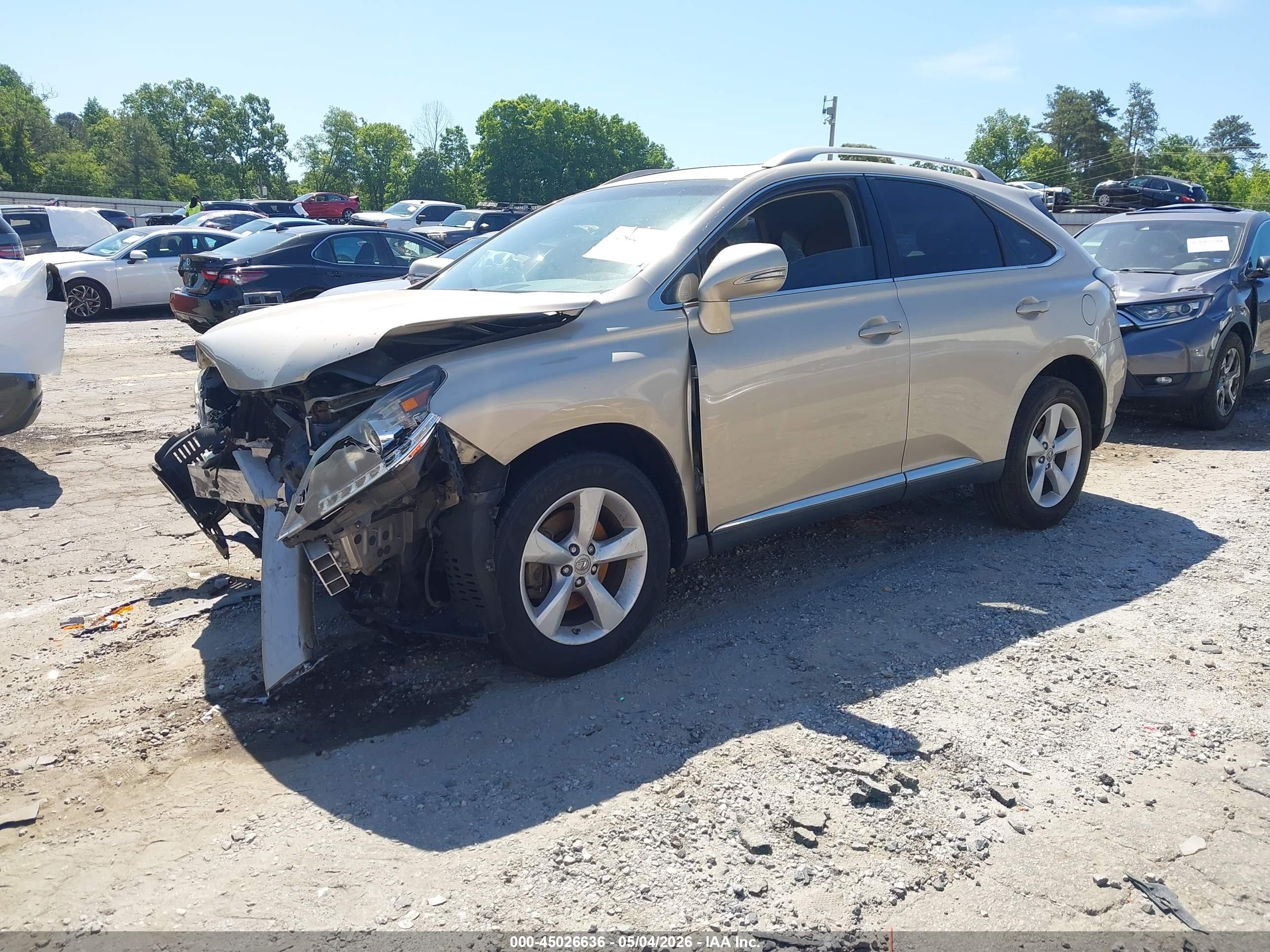 2014 Lexus Rx 350 Beige vin: 2T2ZK1BA0EC139910