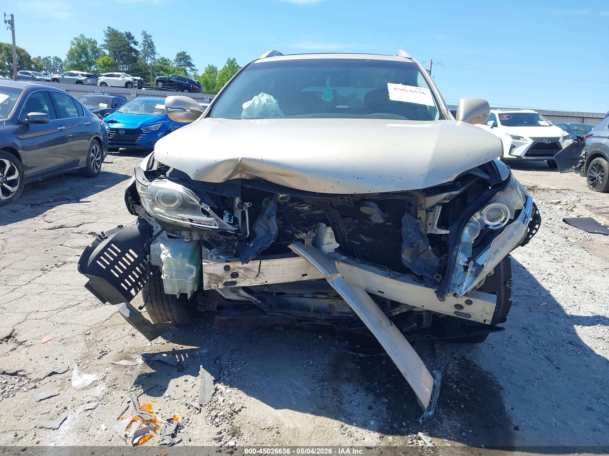2014 Lexus Rx 350 Beige vin: 2T2ZK1BA0EC139910