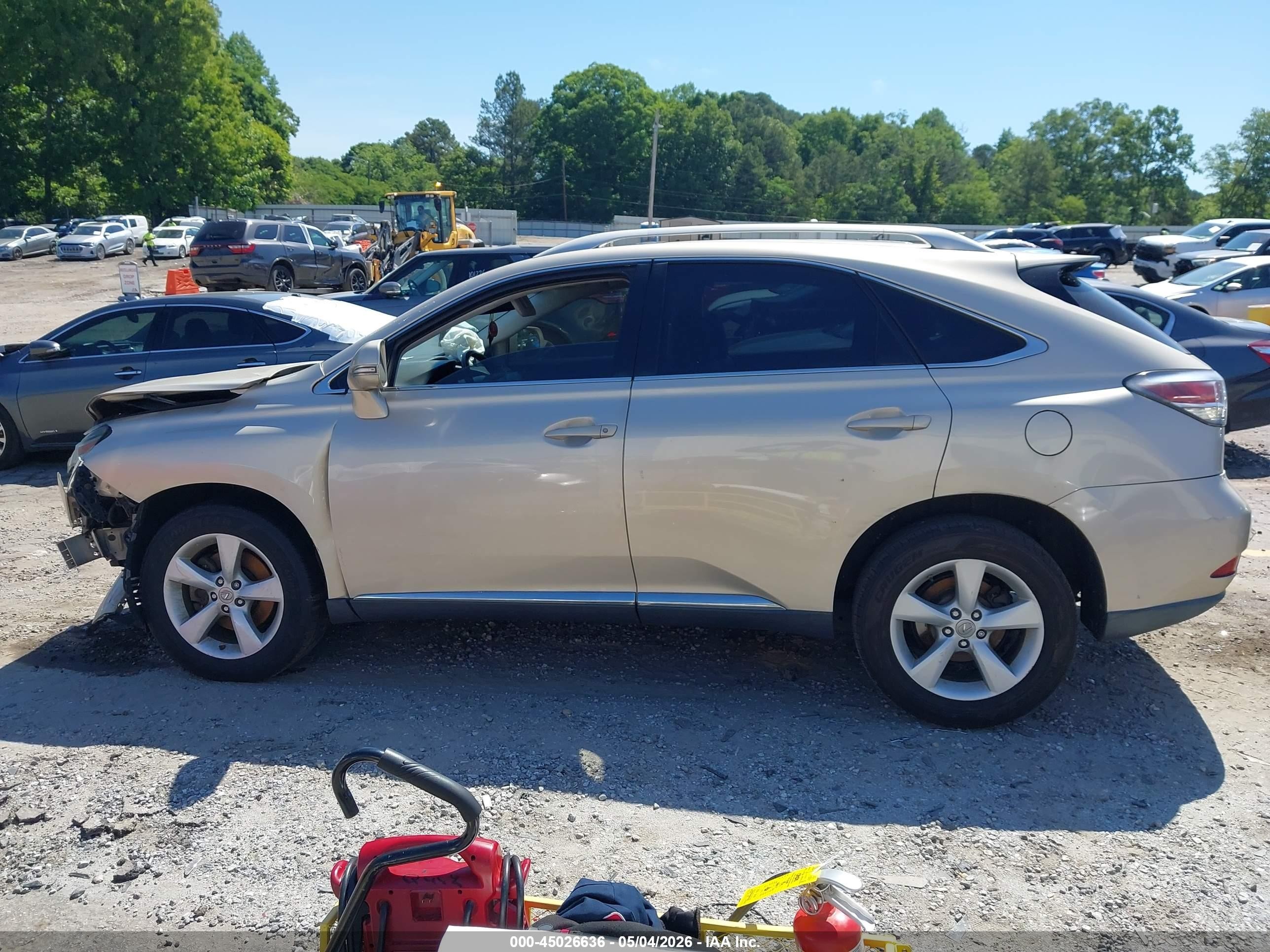 2014 Lexus Rx 350 Beige vin: 2T2ZK1BA0EC139910