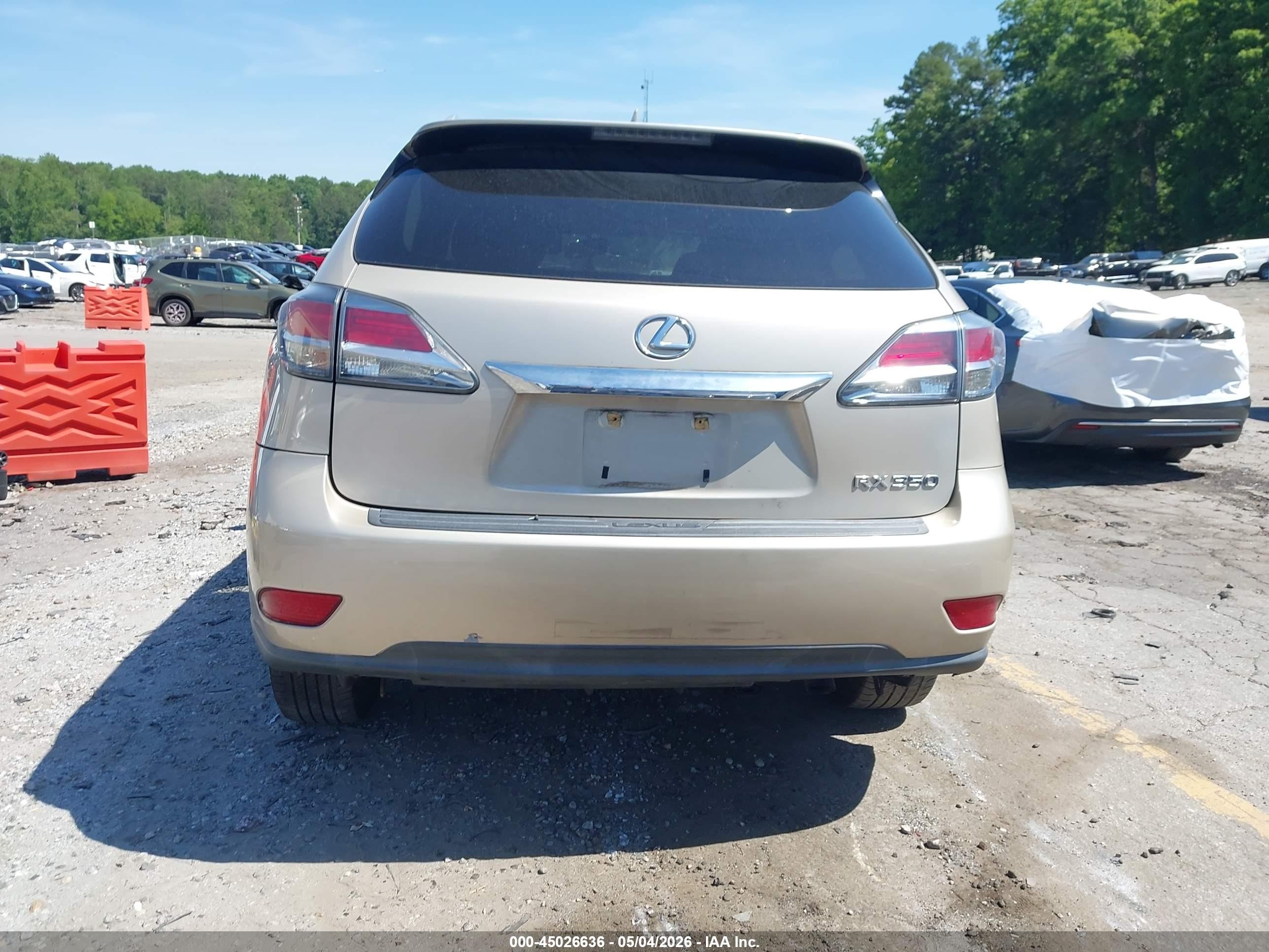 2014 Lexus Rx 350 Beige vin: 2T2ZK1BA0EC139910