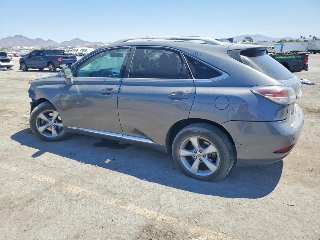 2014 Lexus Rx 350 Base Серый vin: 2T2ZK1BA0EC142760