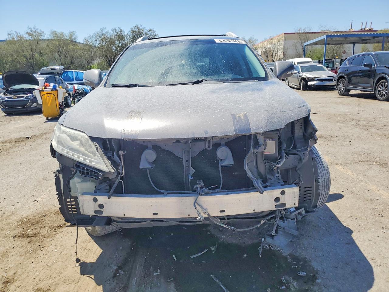 2014 Lexus Rx 350 Base Серый vin: 2T2ZK1BA0EC142760
