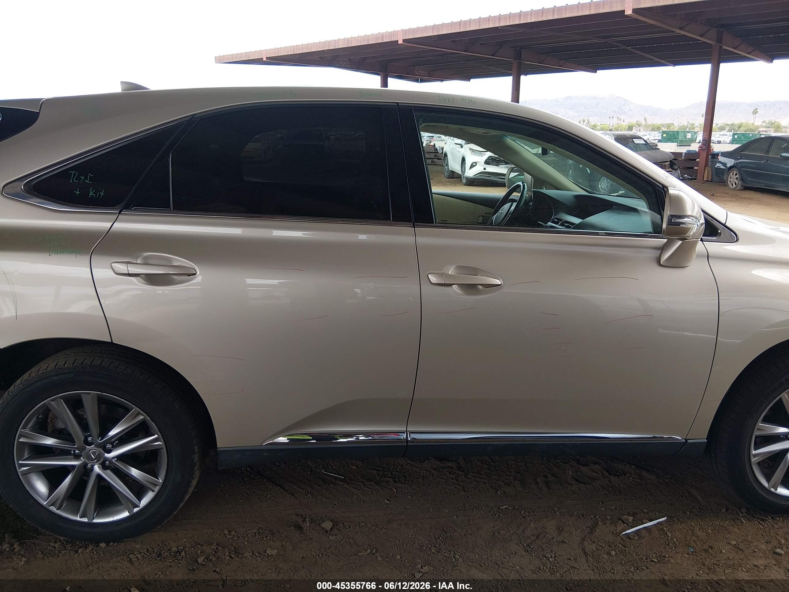 2014 Lexus Rx 350 Beige vin: 2T2ZK1BA0EC146288