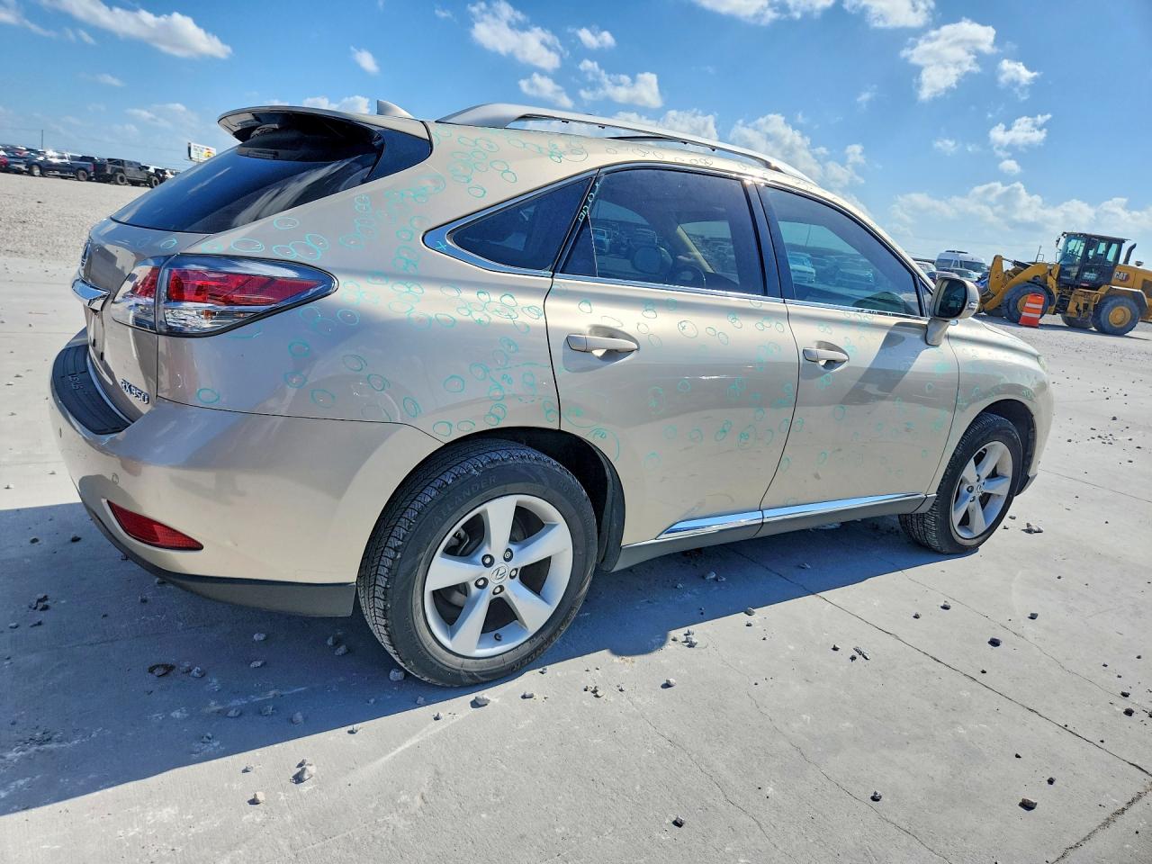 2014 Lexus Rx 350 Tan vin: 2T2ZK1BA0EC147134