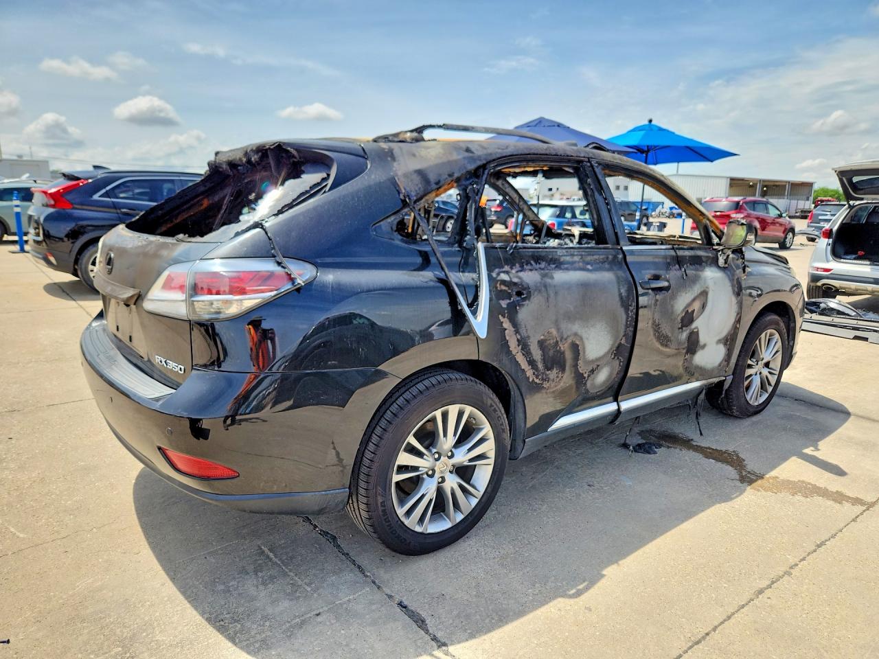 2014 Lexus Rx 350 Black vin: 2T2ZK1BA0EC147294