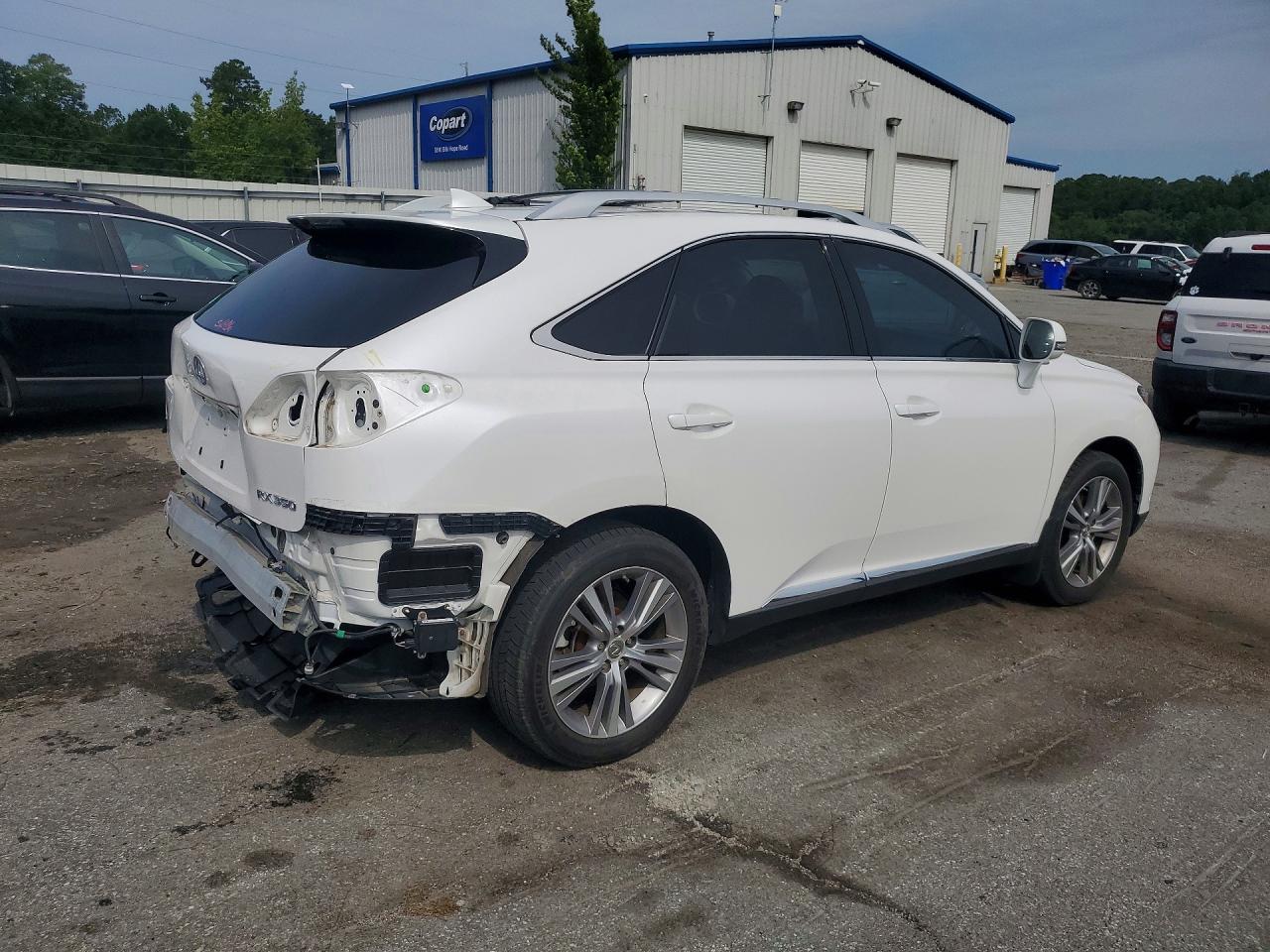 2015 Lexus Rx 350 Base White vin: 2T2ZK1BA0FC161925