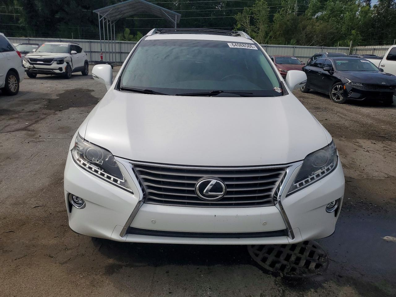 2015 Lexus Rx 350 Base White vin: 2T2ZK1BA0FC161925