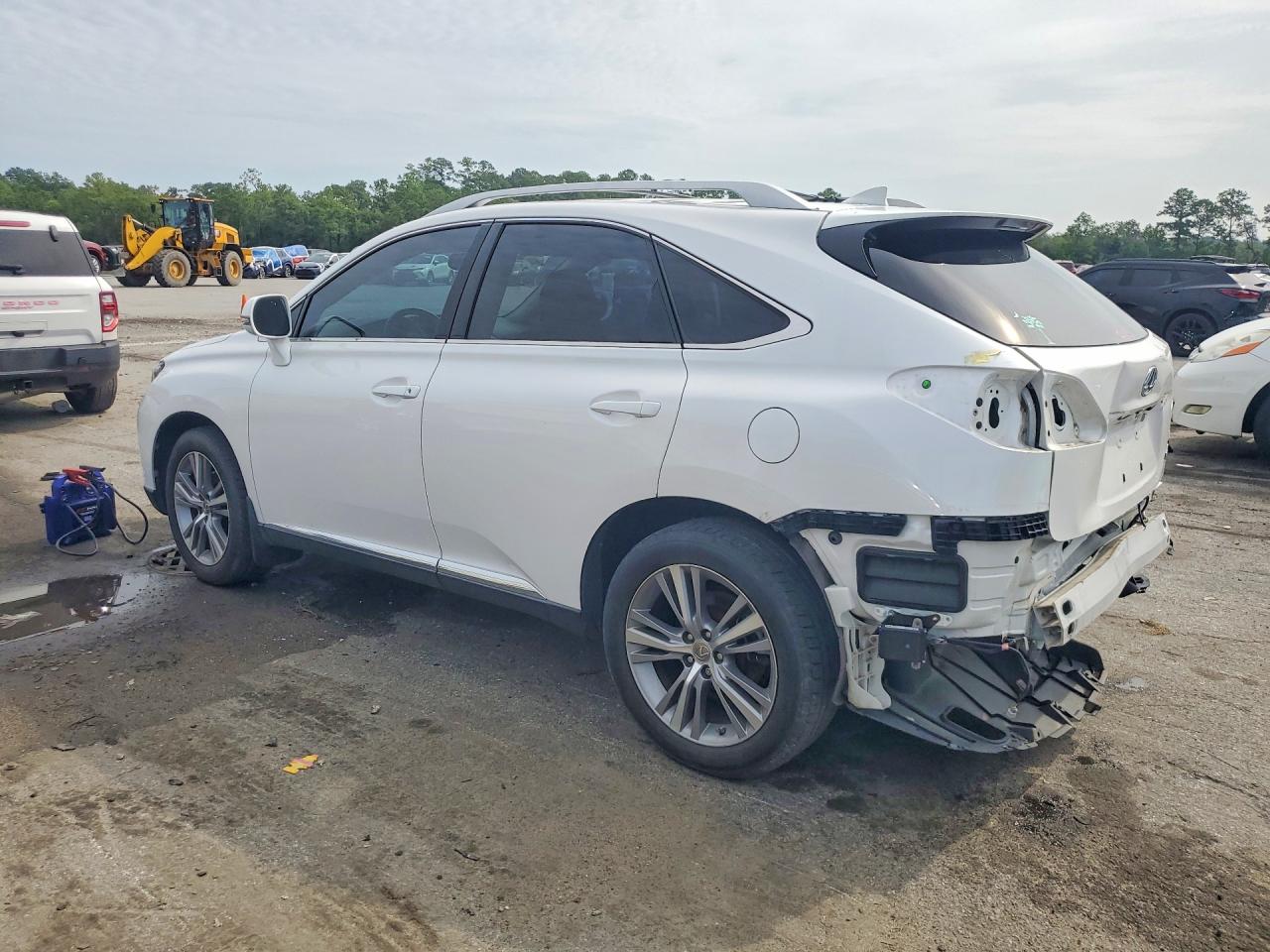 2015 Lexus Rx 350 Base White vin: 2T2ZK1BA0FC161925