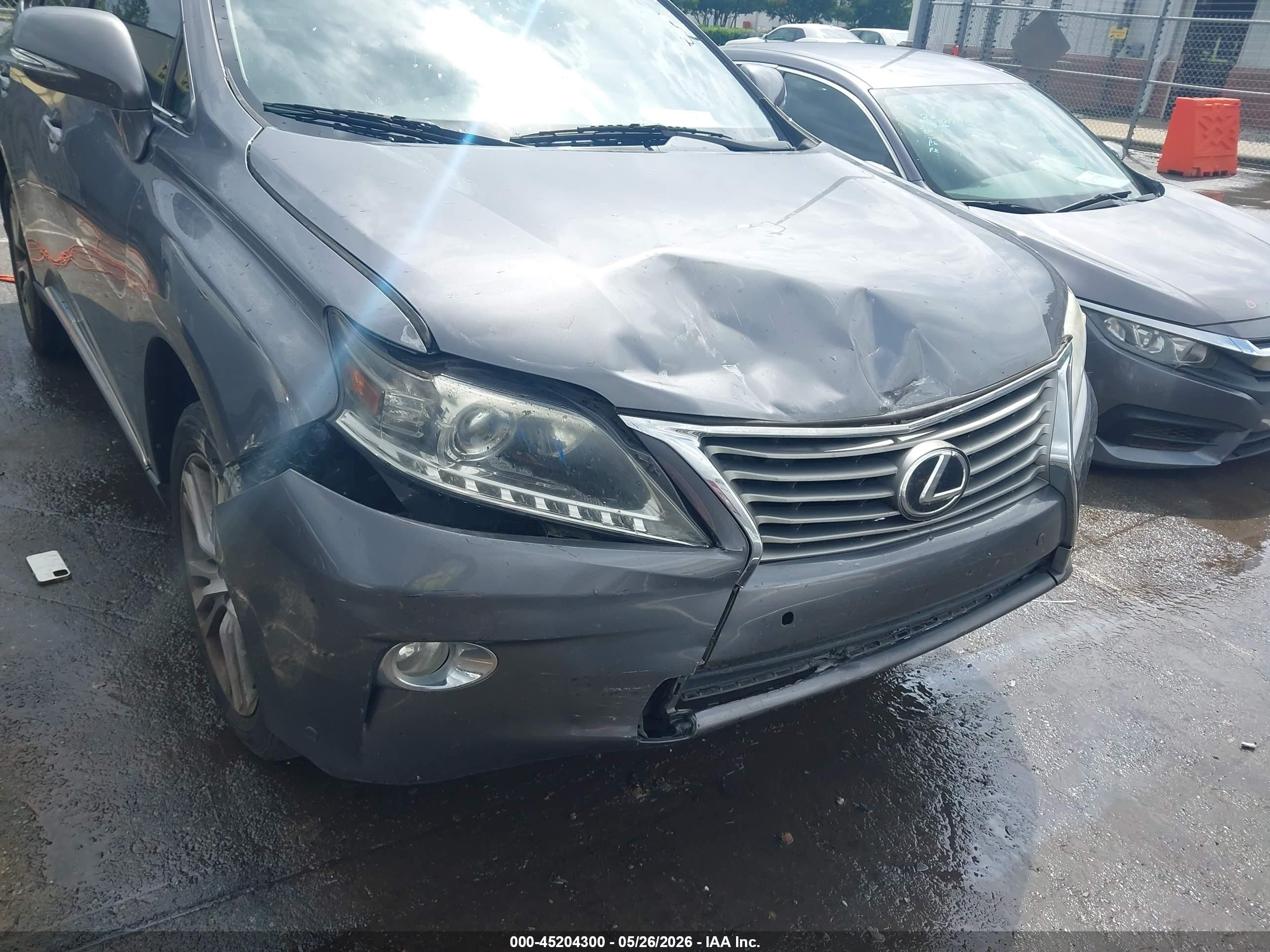 2015 Lexus Rx 350   Gray vin: 2T2ZK1BA0FC168597