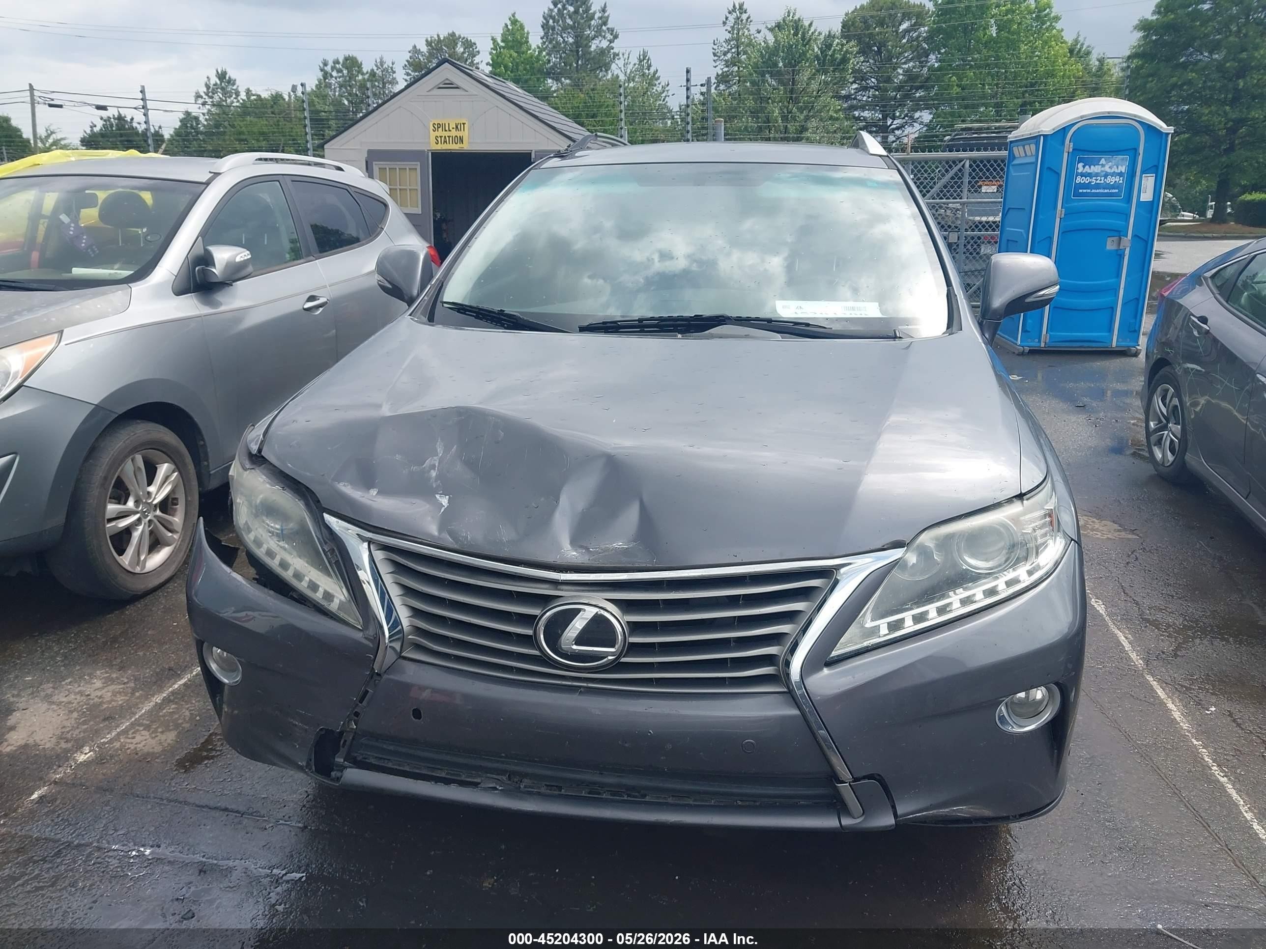 2015 Lexus Rx 350   Gray vin: 2T2ZK1BA0FC168597