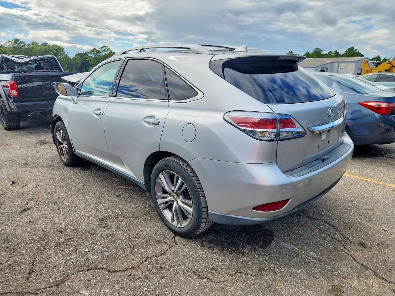 2015 Lexus Rx 350 Silver vin: 2T2ZK1BA0FC180443