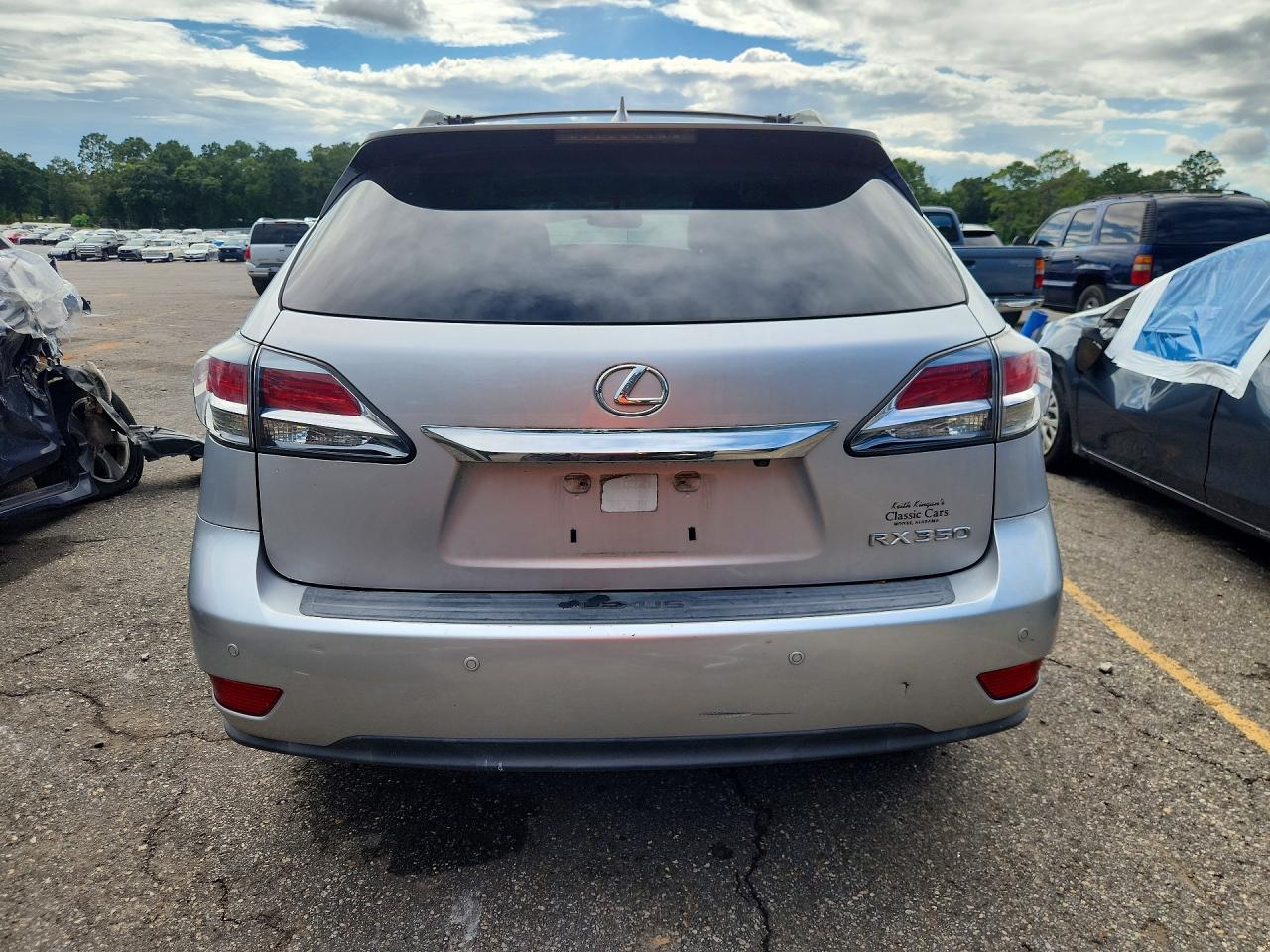 2015 Lexus Rx 350 Silver vin: 2T2ZK1BA0FC180443