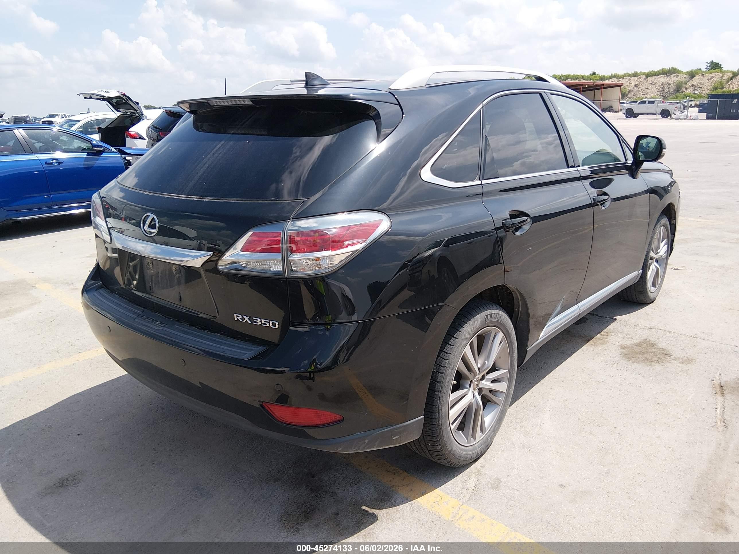 2015 Lexus Rx 350   Black vin: 2T2ZK1BA0FC184430