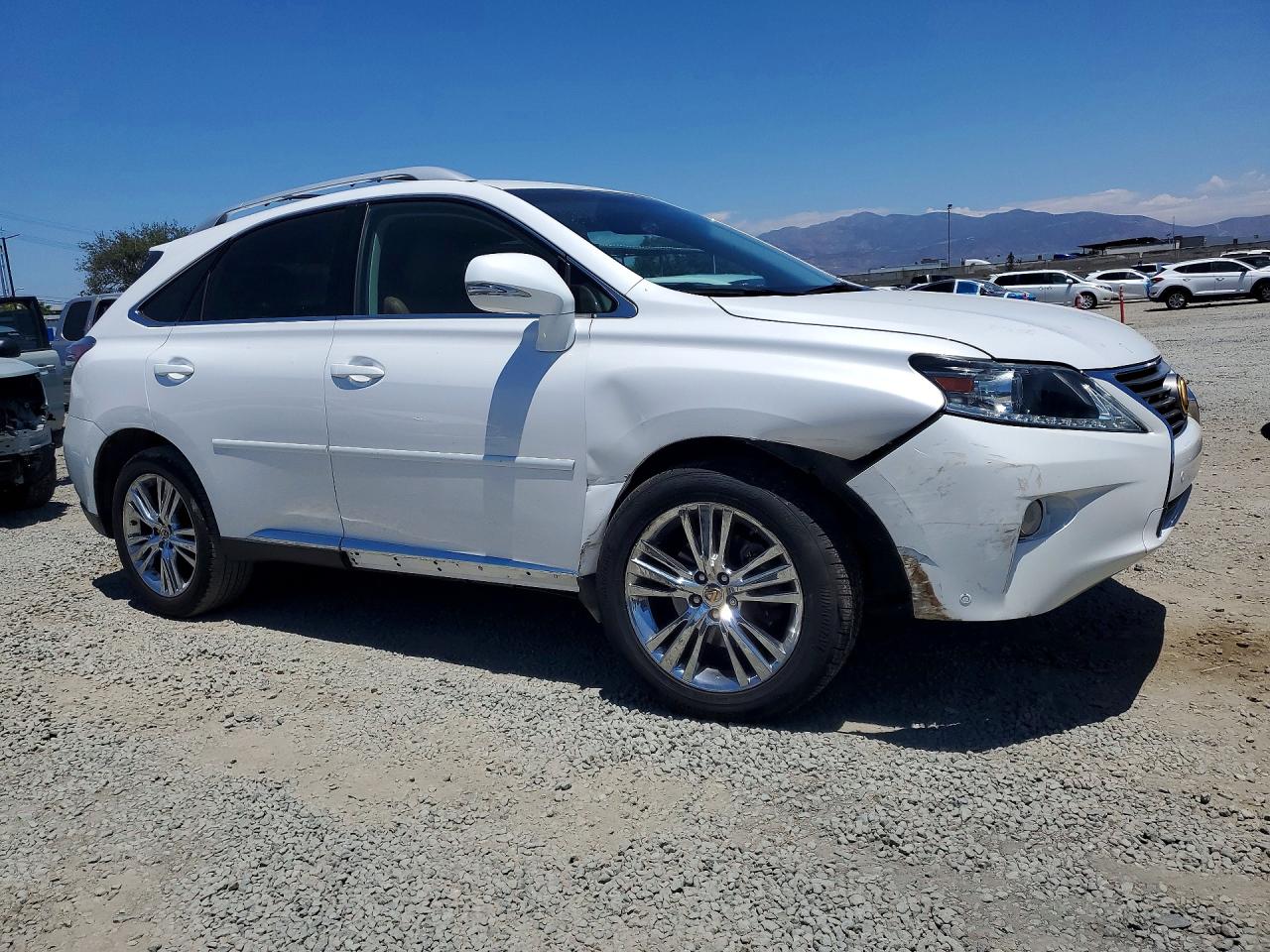 2015 Lexus Rx 350 Белый vin: 2T2ZK1BA0FC184850