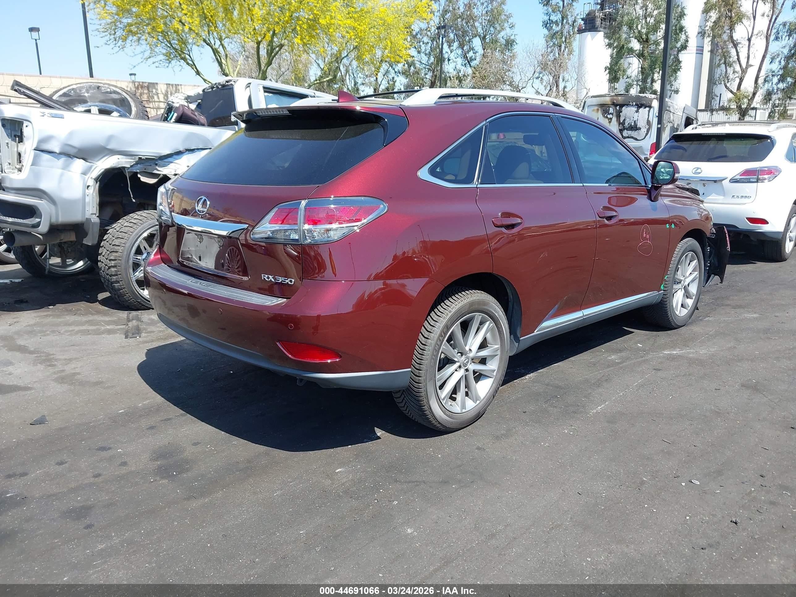 2015 Lexus Rx 350   Burgundy vin: 2T2ZK1BA0FC193726