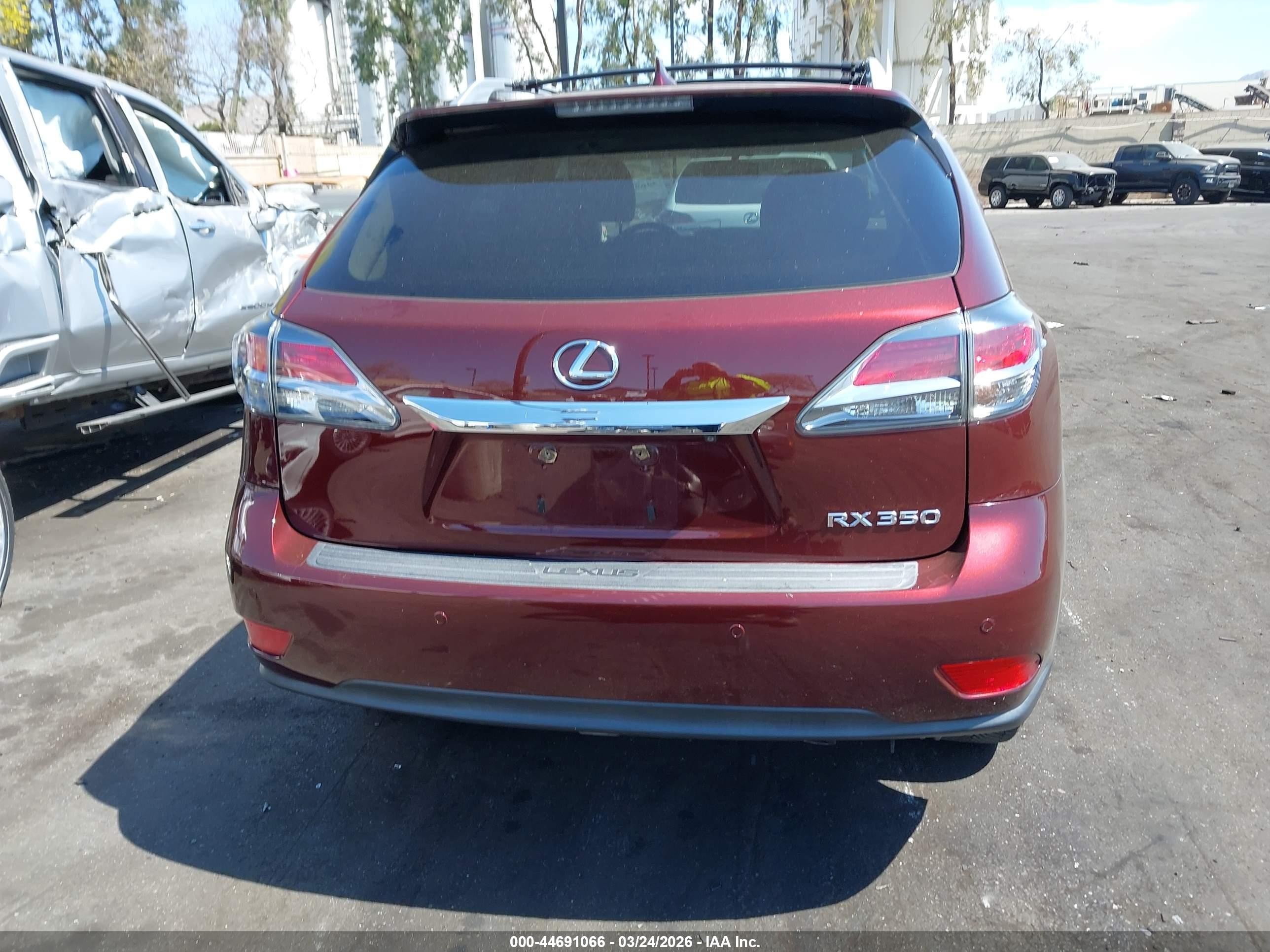2015 Lexus Rx 350   Burgundy vin: 2T2ZK1BA0FC193726