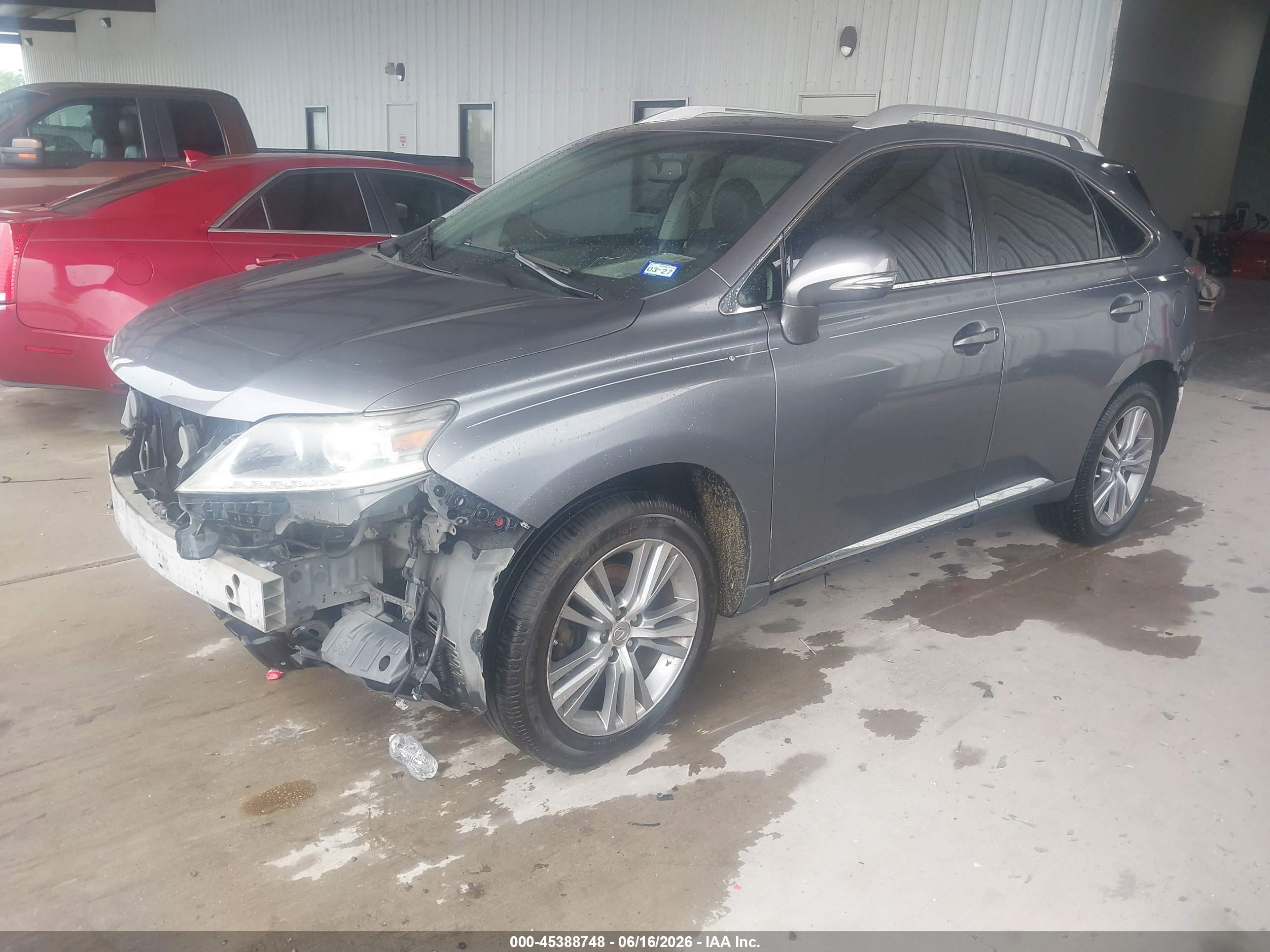 2015 Lexus Rx 350   Gray vin: 2T2ZK1BA0FC197808