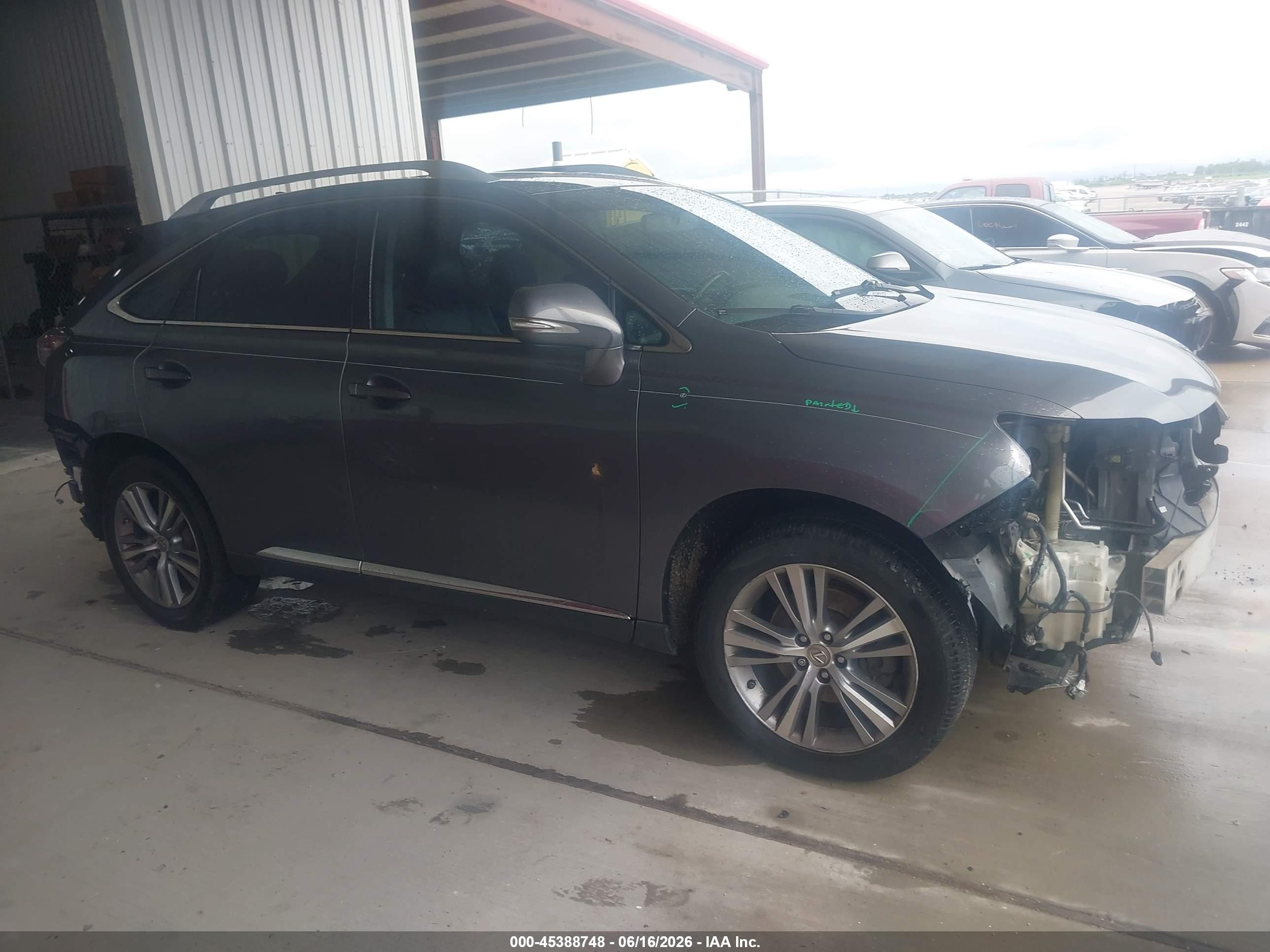 2015 Lexus Rx 350   Gray vin: 2T2ZK1BA0FC197808