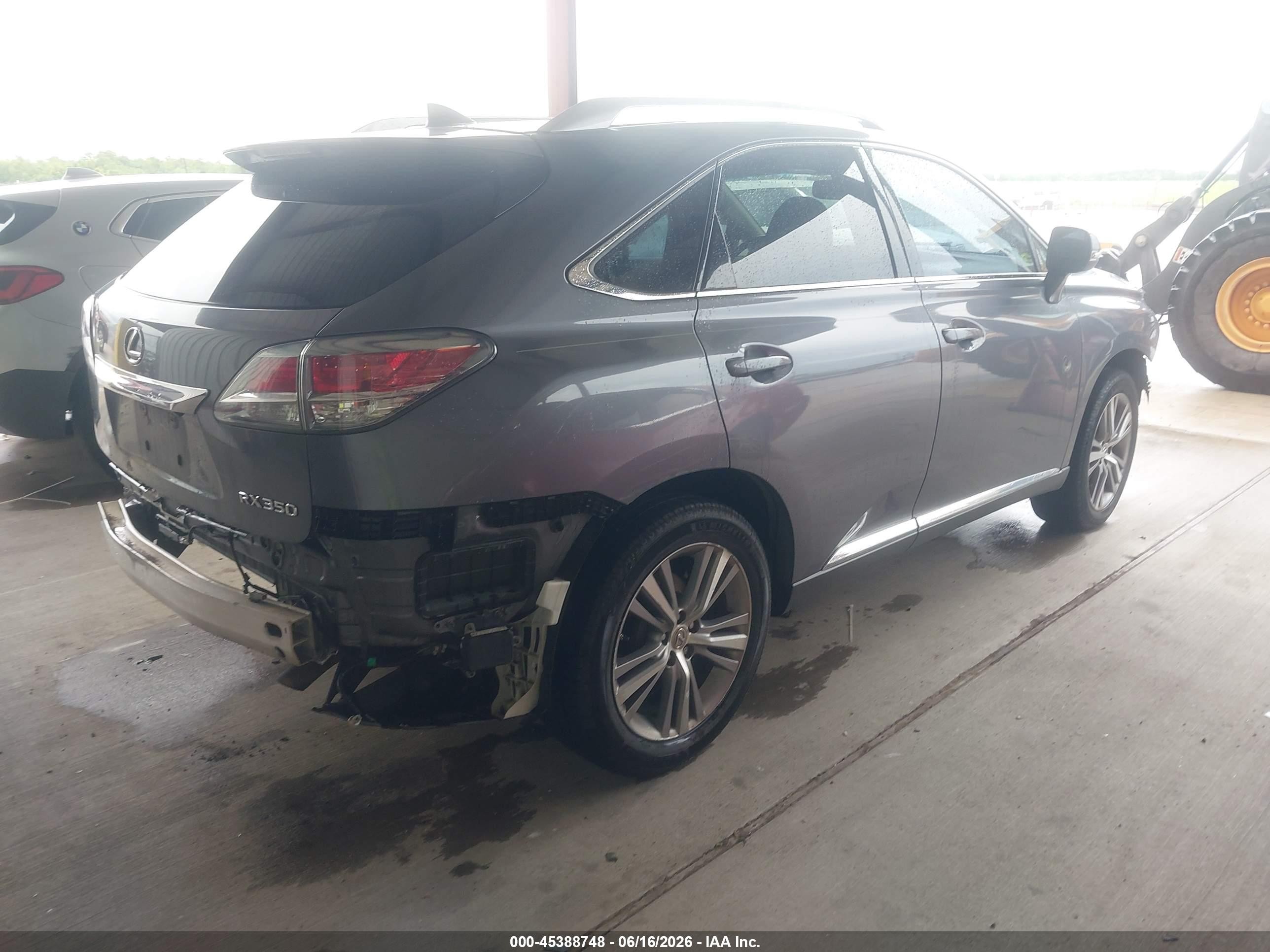 2015 Lexus Rx 350   Gray vin: 2T2ZK1BA0FC197808