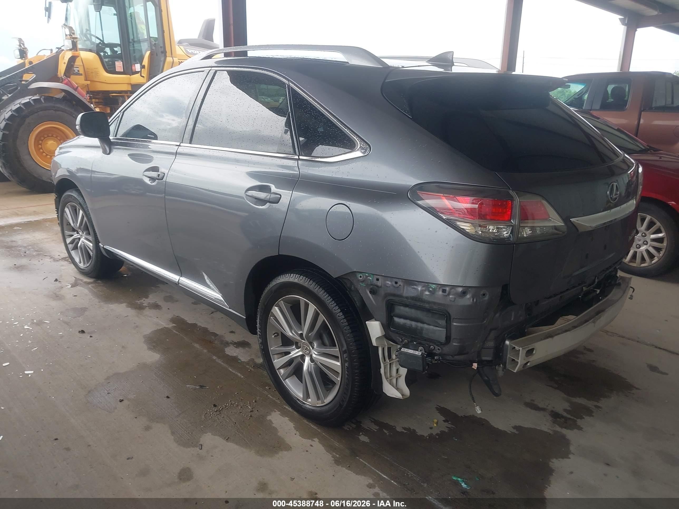 2015 Lexus Rx 350   Gray vin: 2T2ZK1BA0FC197808