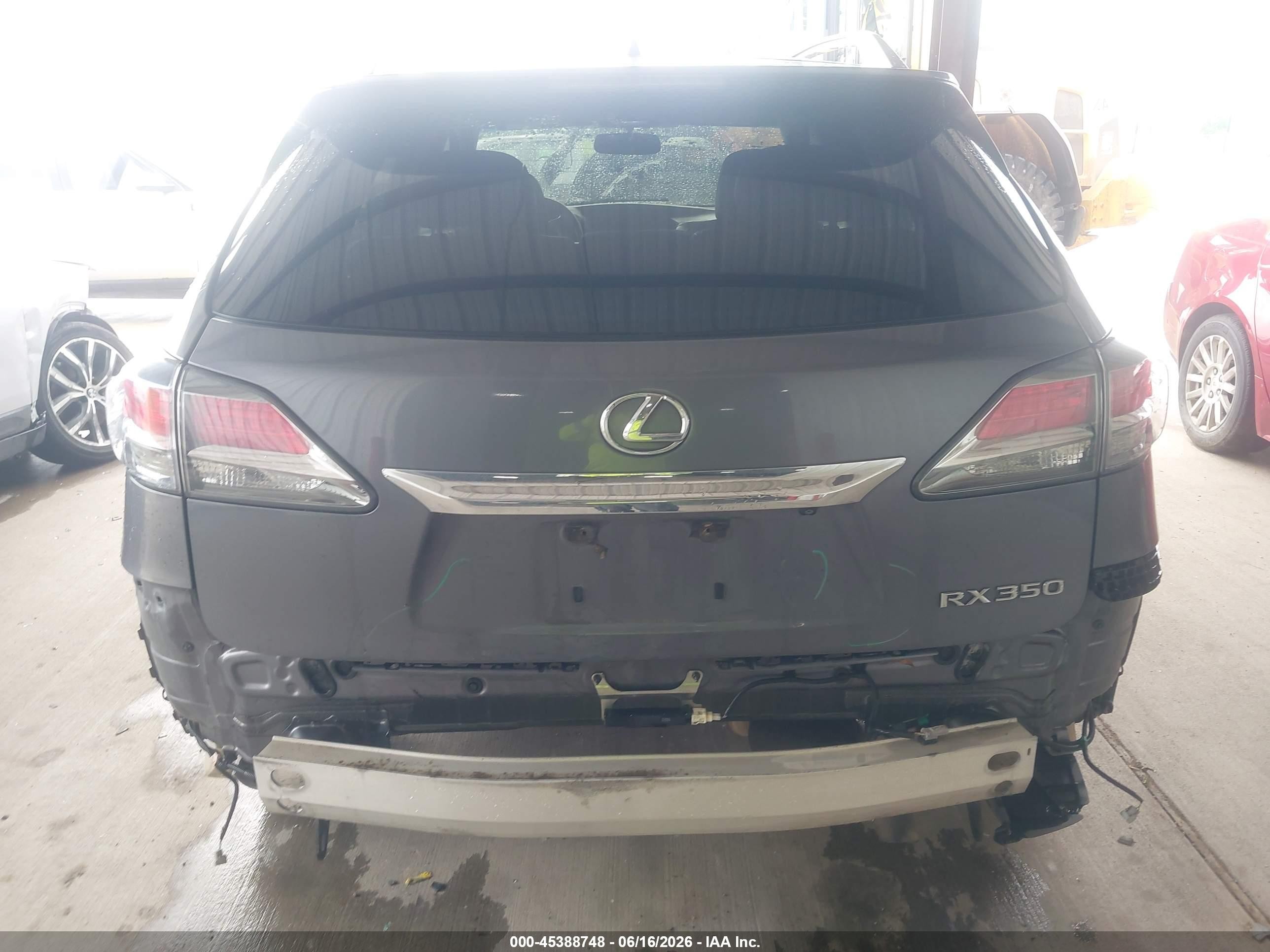 2015 Lexus Rx 350   Gray vin: 2T2ZK1BA0FC197808
