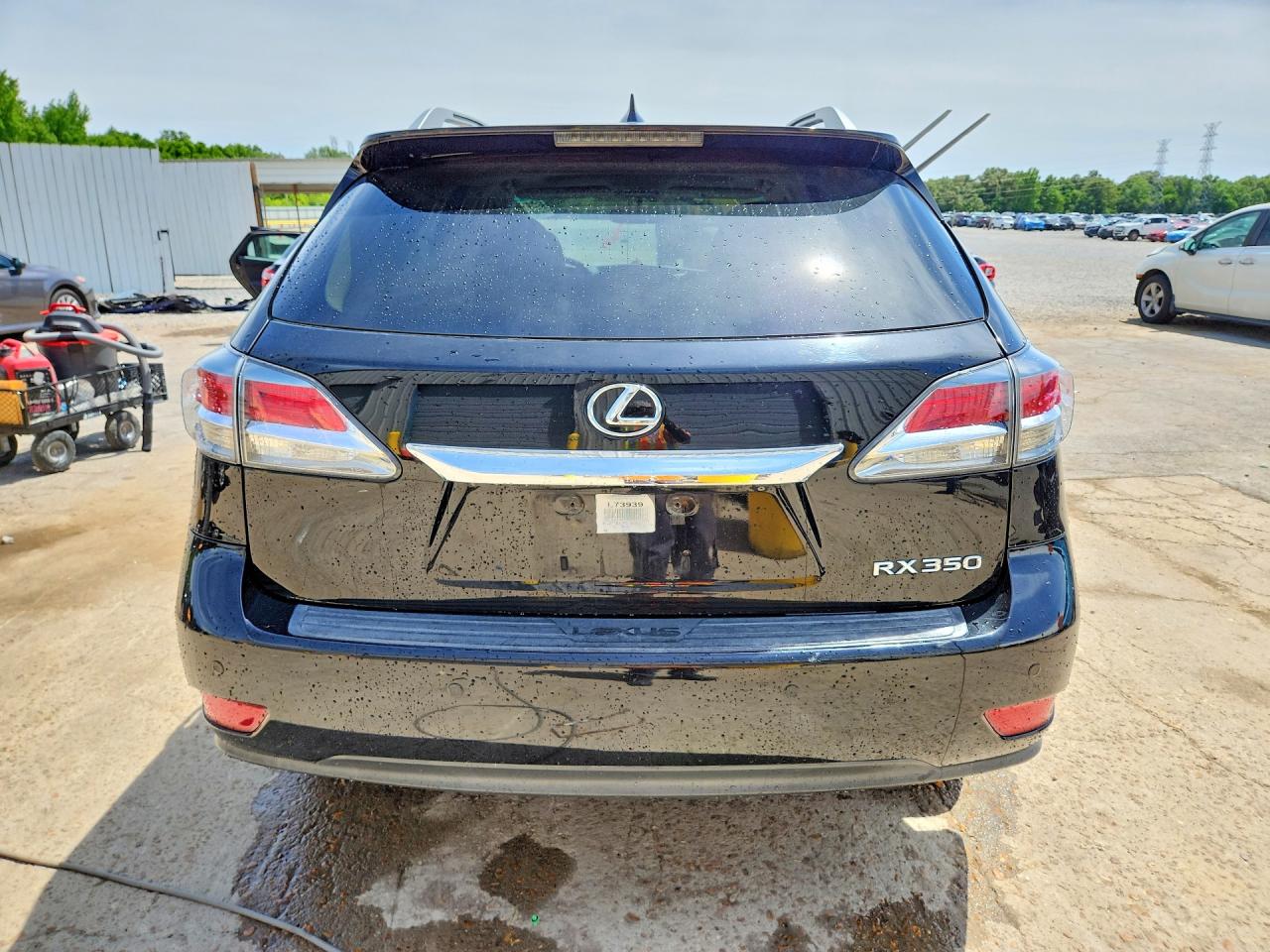 2015 Lexus Rx 350 Black vin: 2T2ZK1BA0FC198702