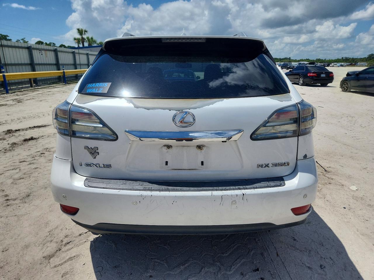 2010 Lexus Rx 350 White vin: 2T2ZK1BA1AC008947