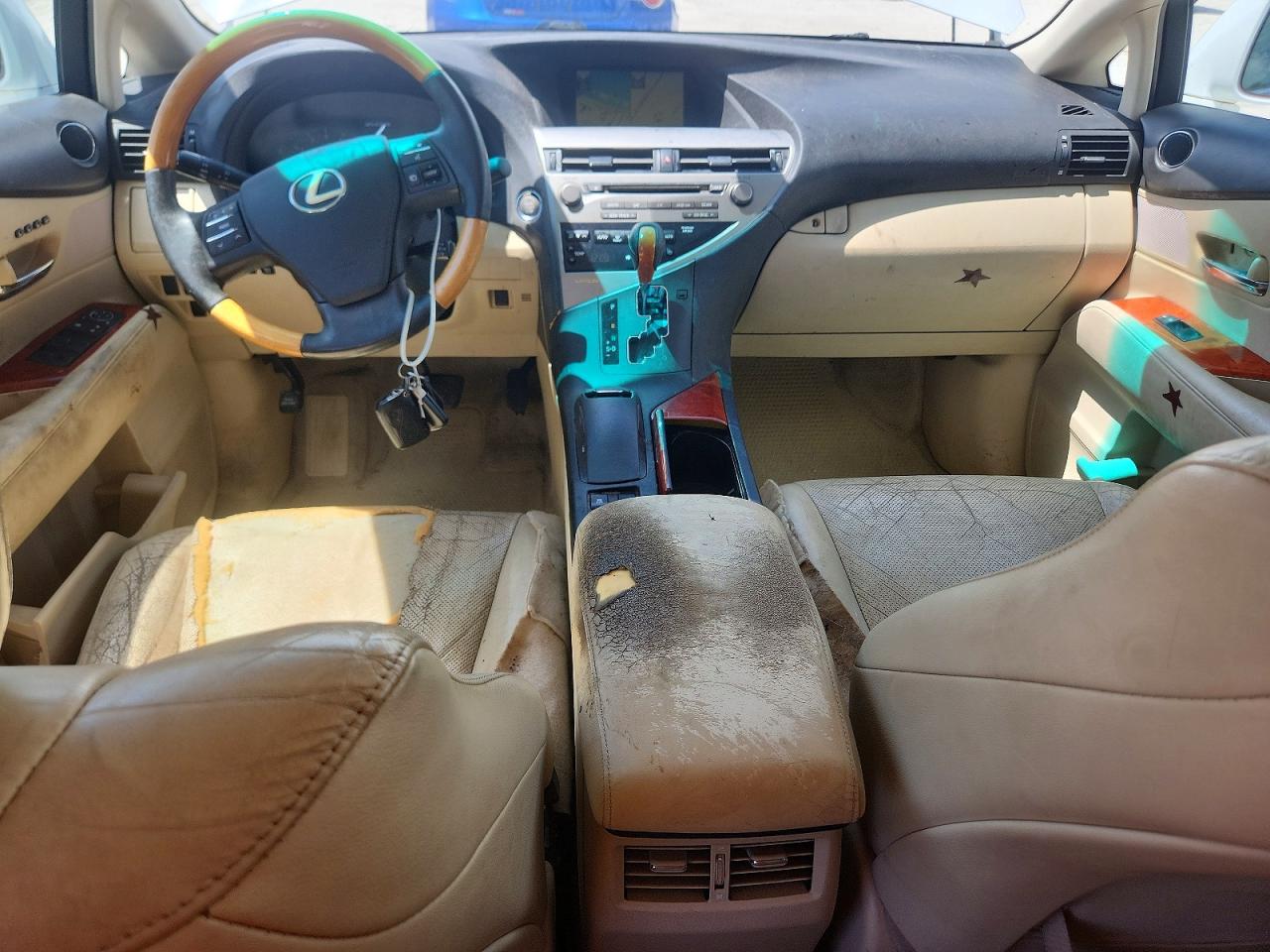 2010 Lexus Rx 350 White vin: 2T2ZK1BA1AC008947