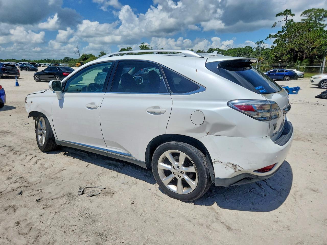 2010 Lexus Rx 350 White vin: 2T2ZK1BA1AC008947