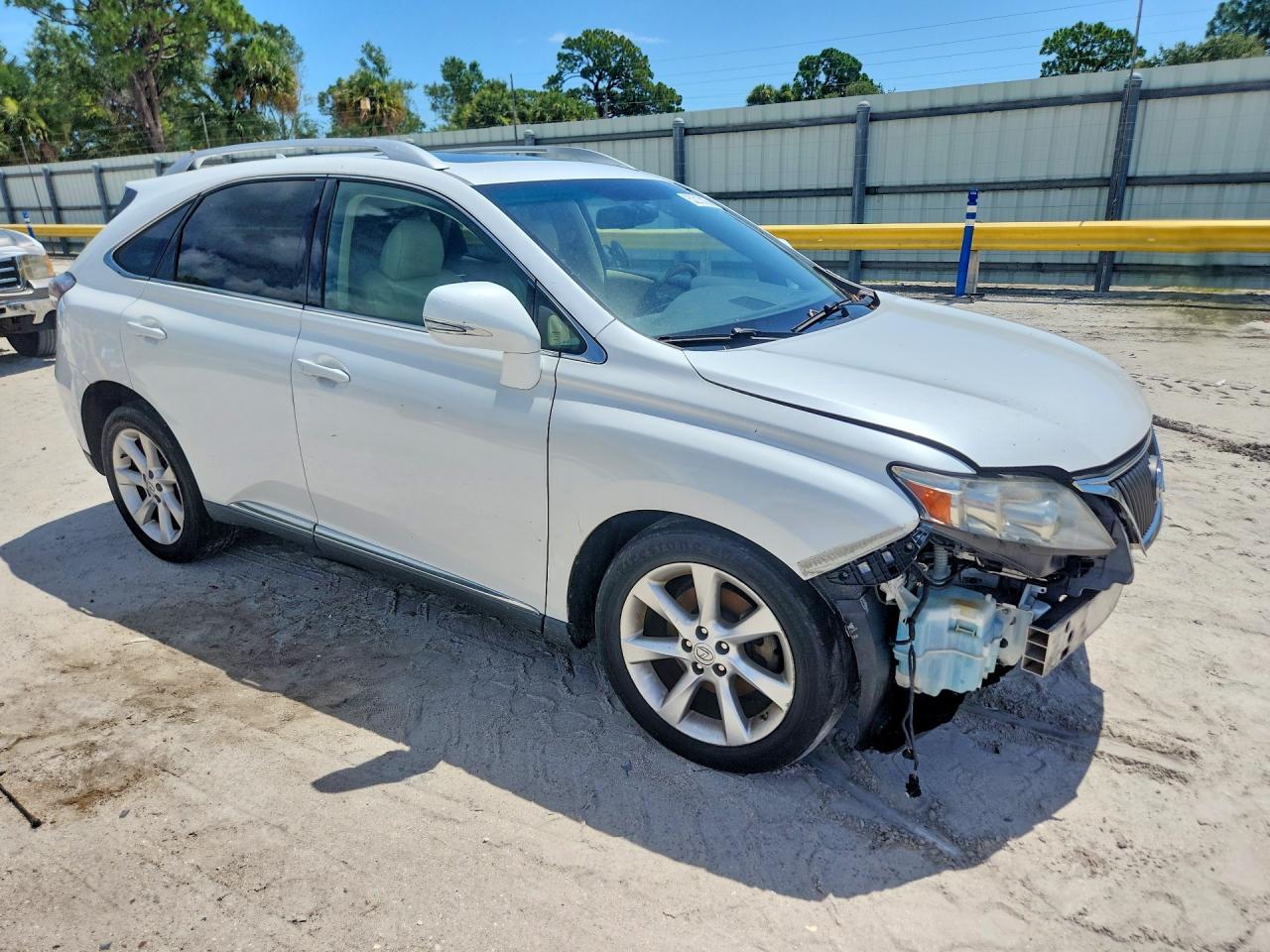 2010 Lexus Rx 350 White vin: 2T2ZK1BA1AC008947
