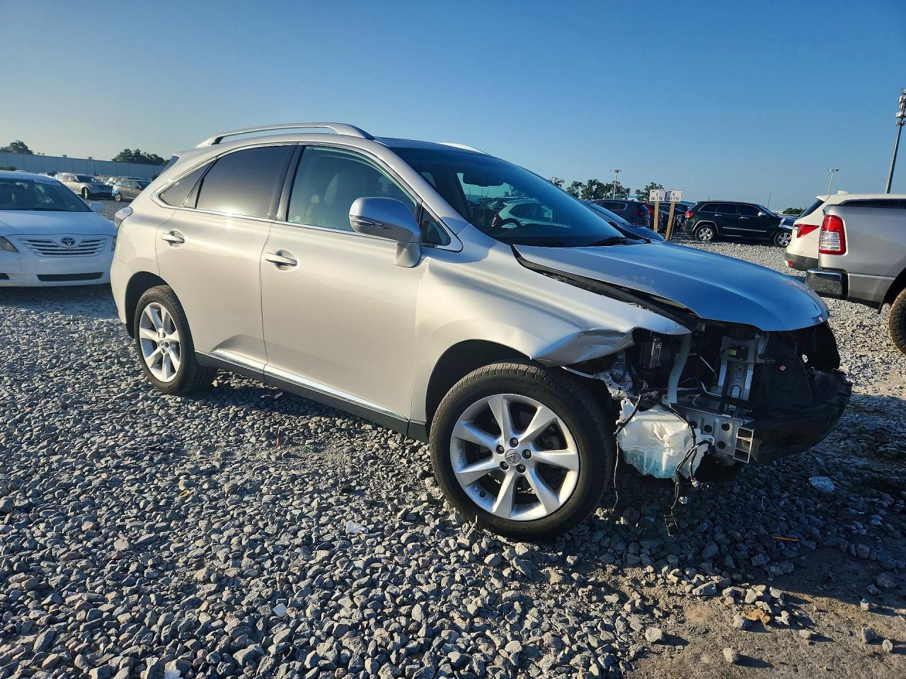 2010 Lexus Rx 350 Silver vin: 2T2ZK1BA1AC012187