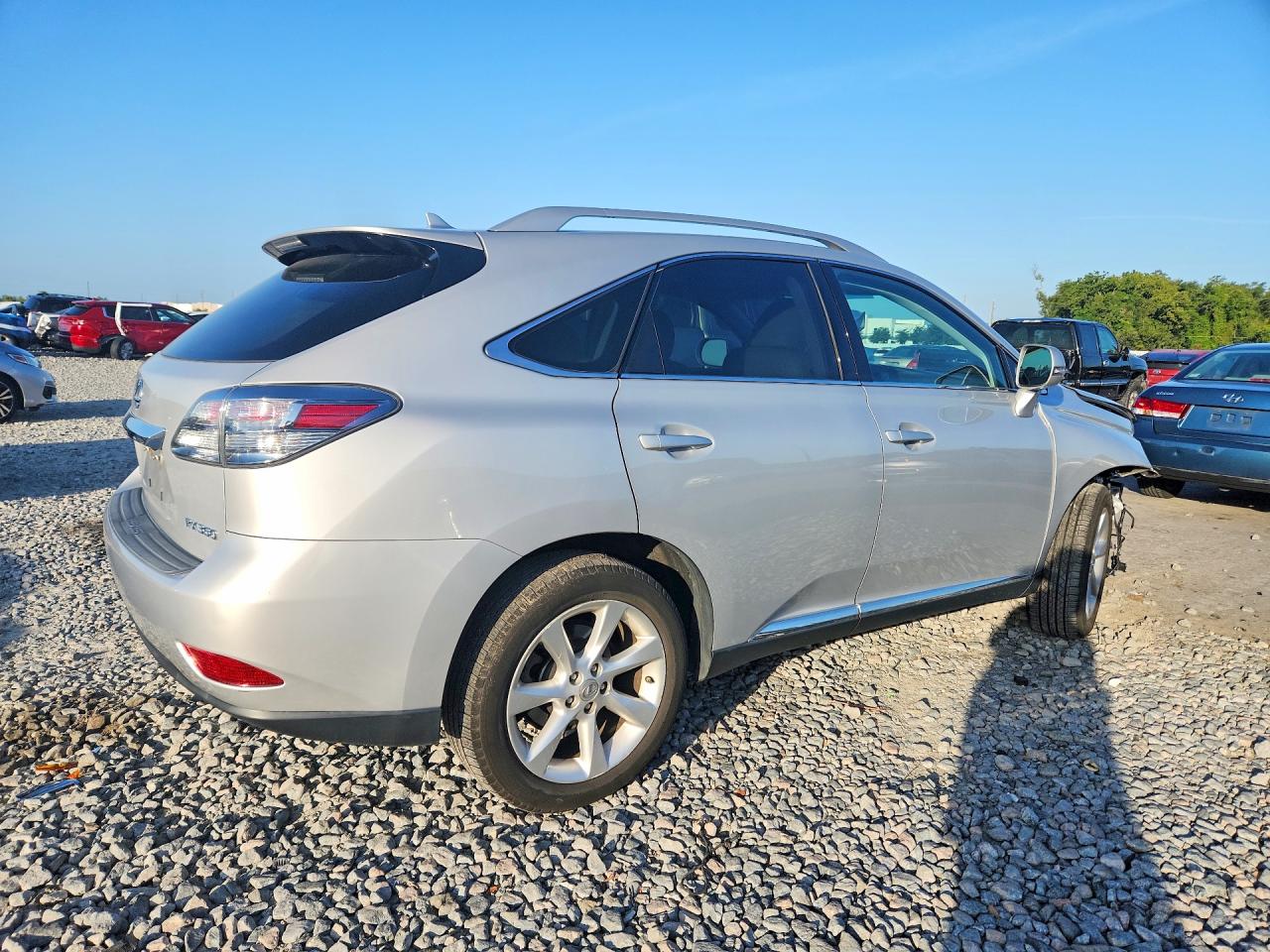 2010 Lexus Rx 350 Silver vin: 2T2ZK1BA1AC012187