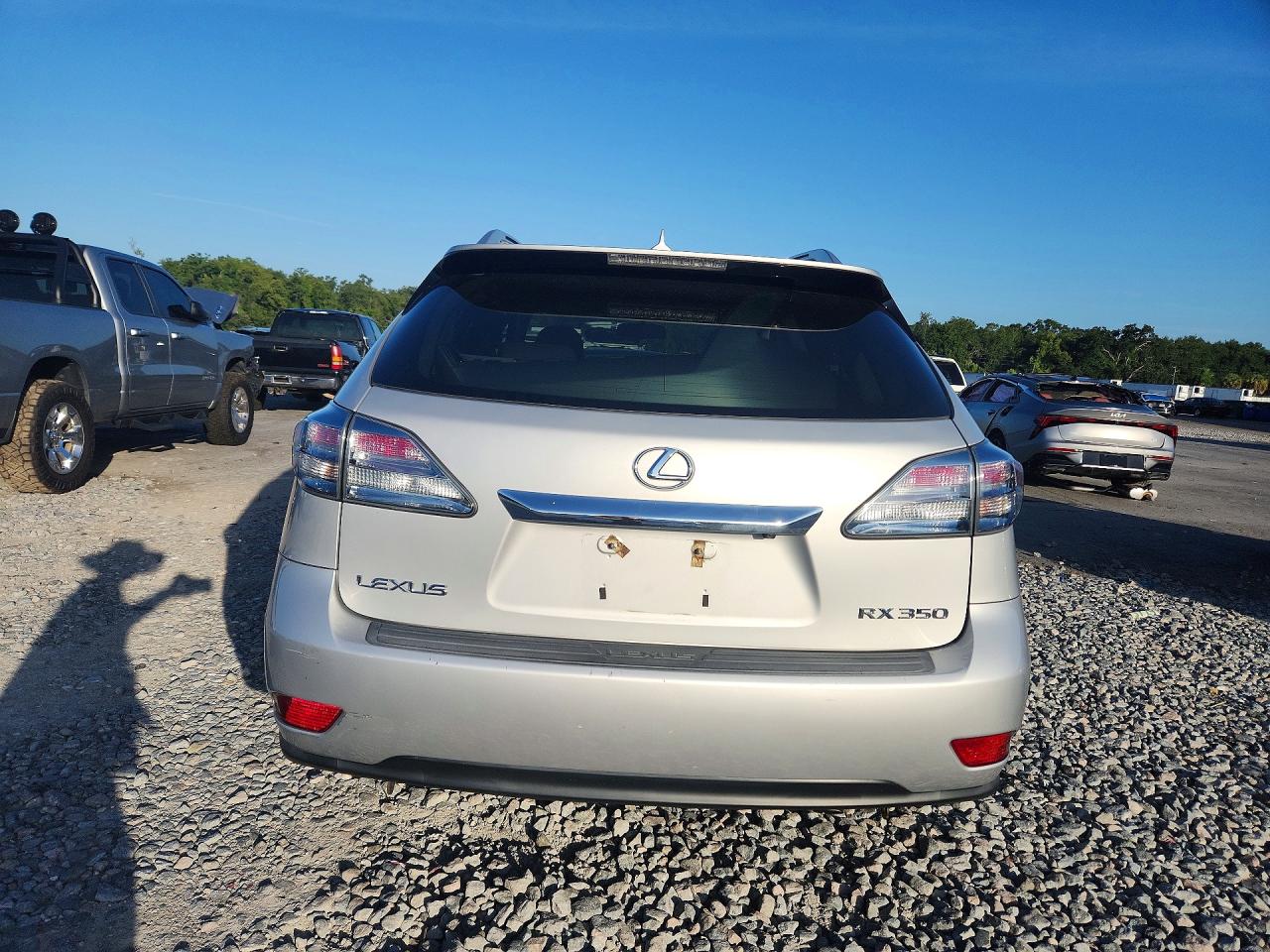 2010 Lexus Rx 350 Silver vin: 2T2ZK1BA1AC012187