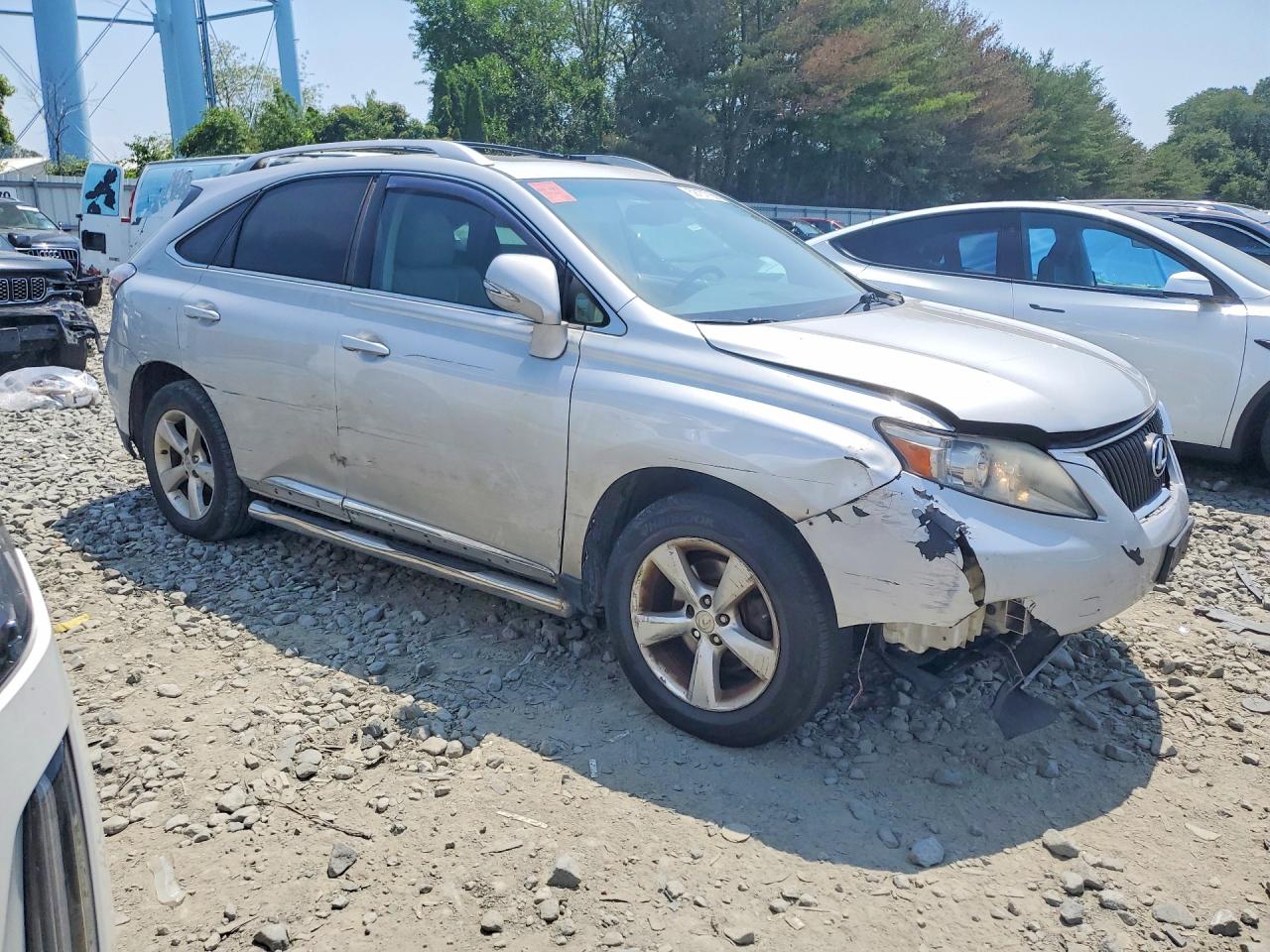 2010 Lexus Rx 350 Silver vin: 2T2ZK1BA1AC025649