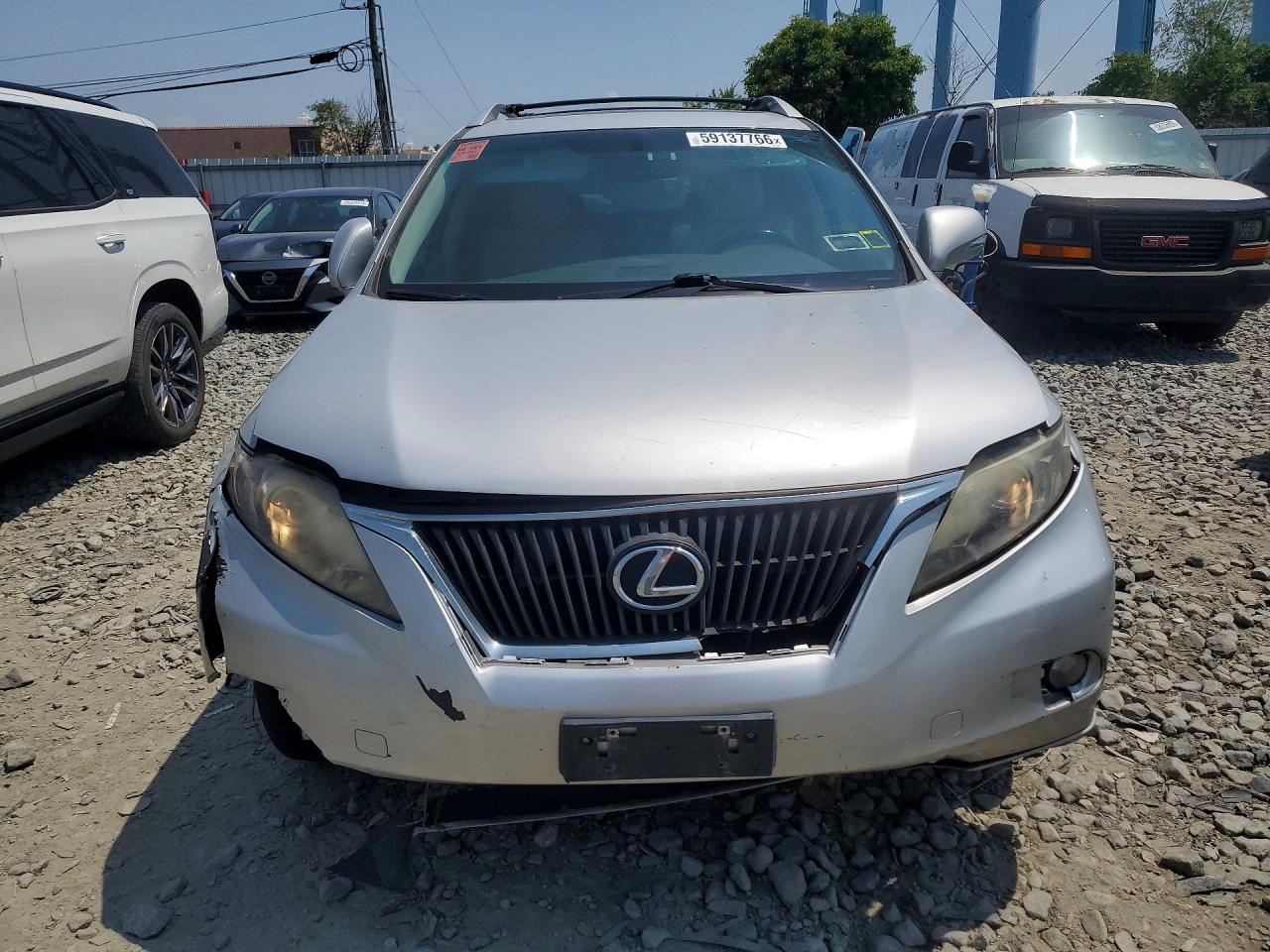 2010 Lexus Rx 350 Silver vin: 2T2ZK1BA1AC025649