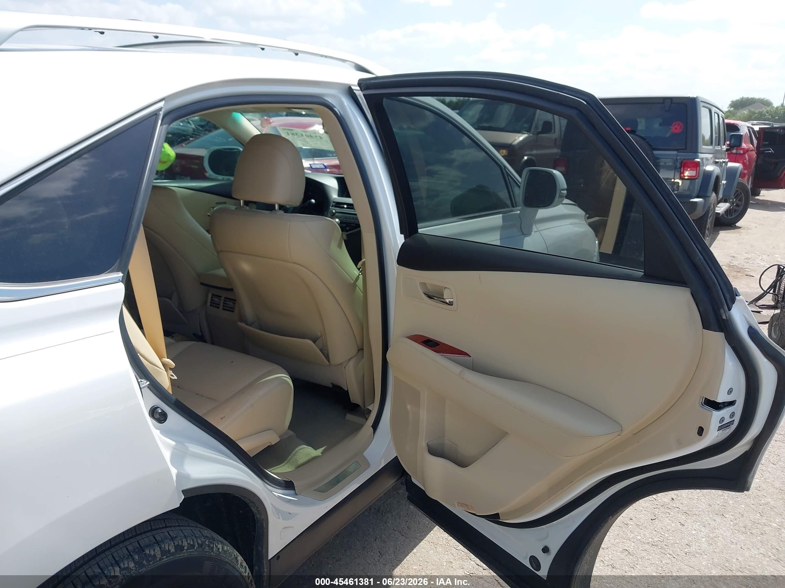 2010 Lexus Rx 350   Белый vin: 2T2ZK1BA1AC031936