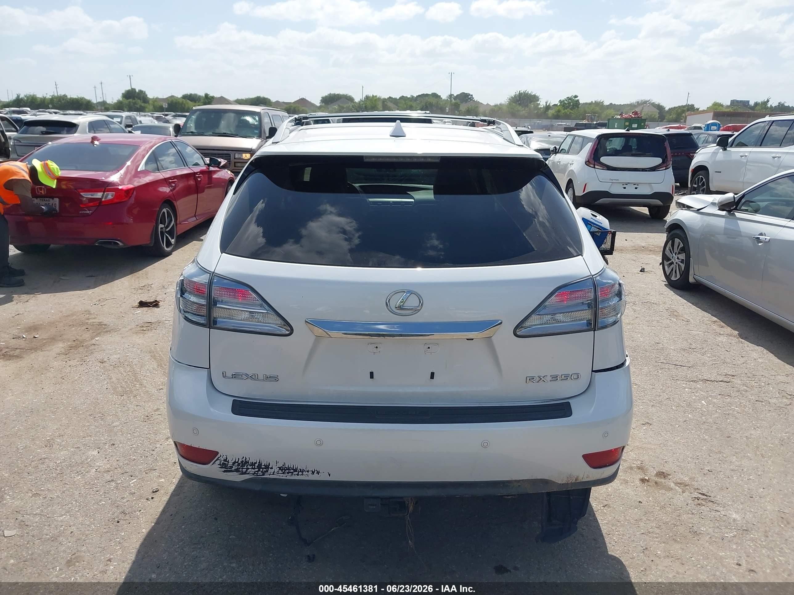 2010 Lexus Rx 350   Белый vin: 2T2ZK1BA1AC031936
