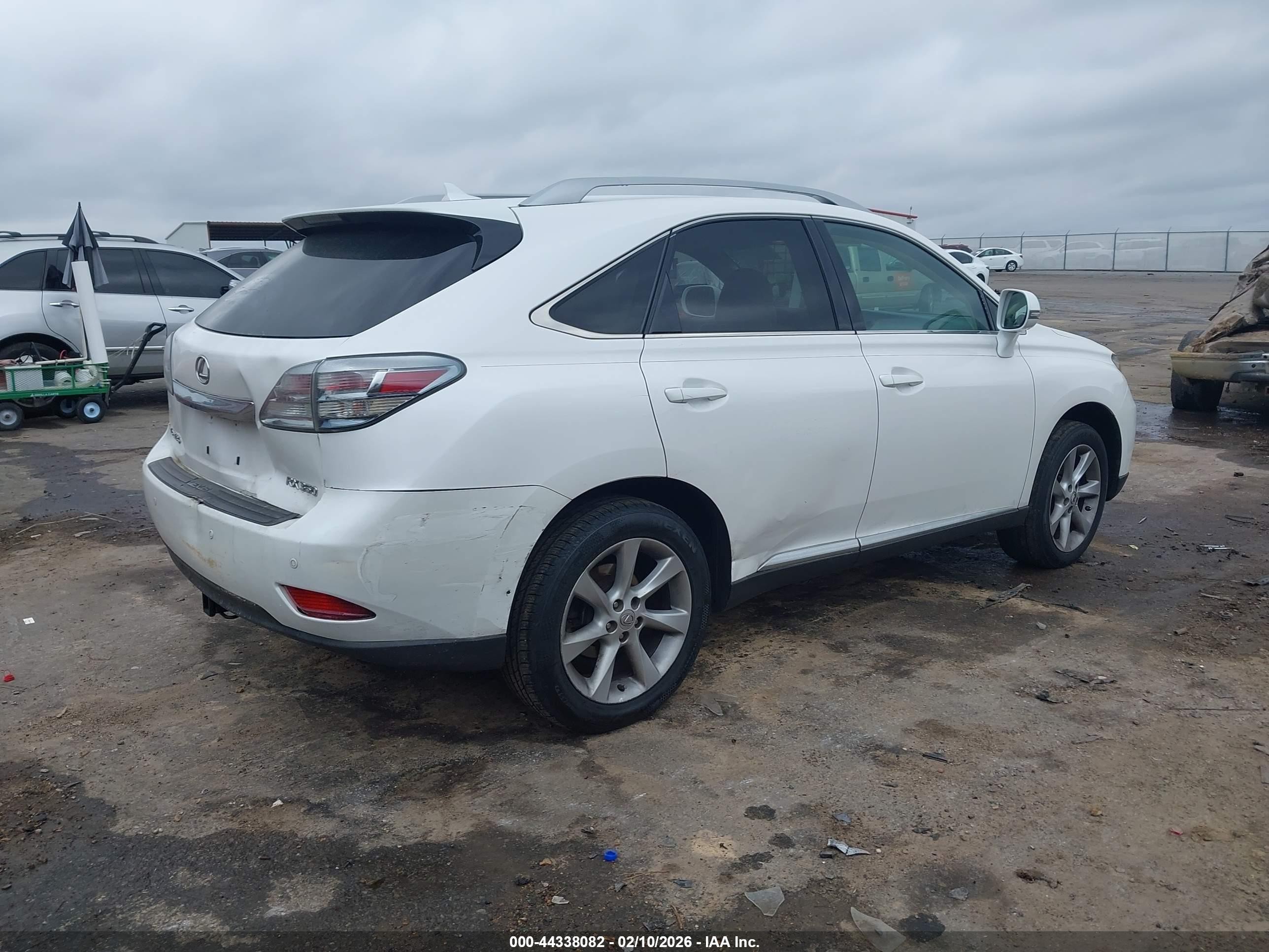 2010 Lexus Rx 350 White vin: 2T2ZK1BA1AC032911