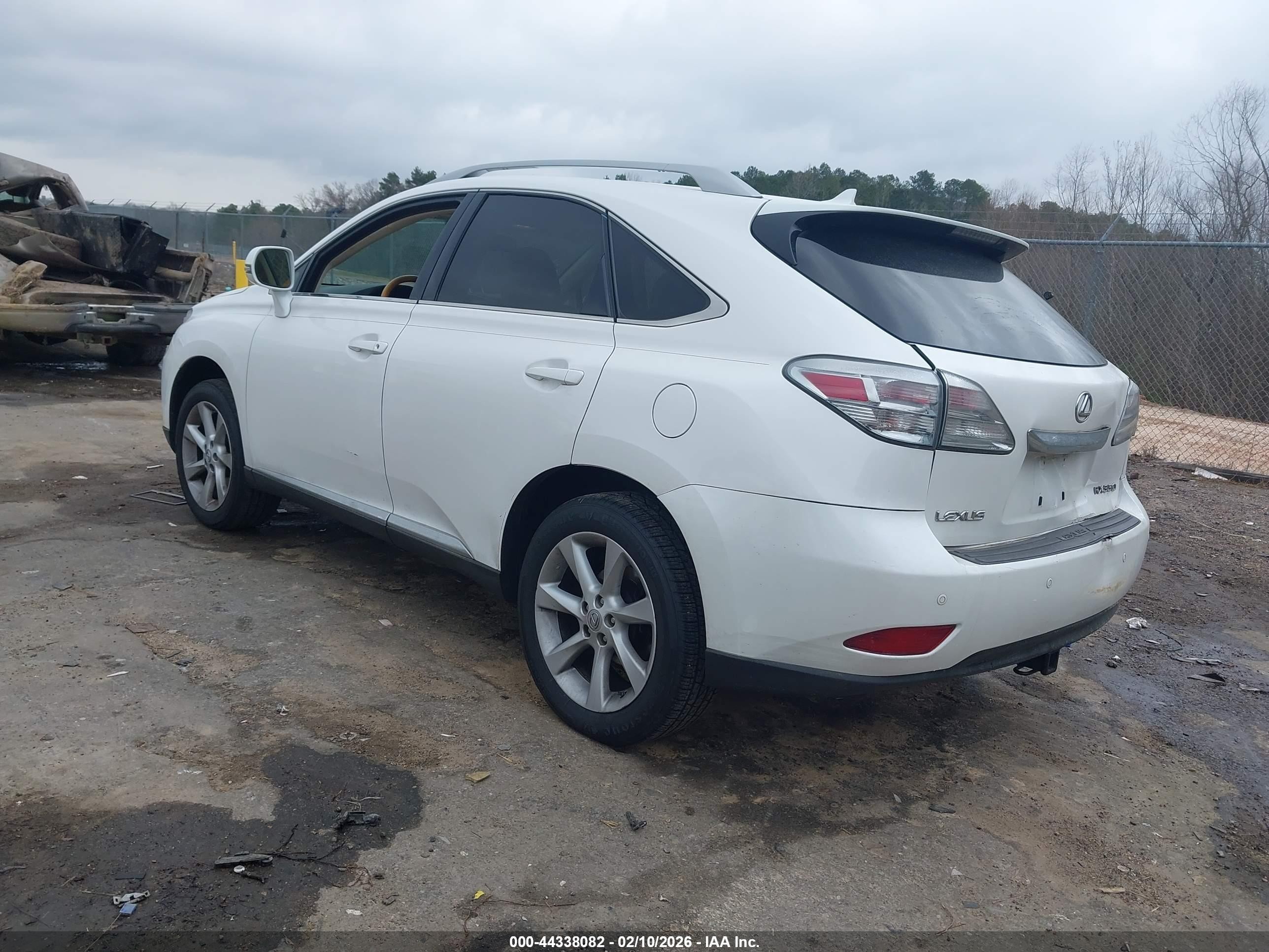 2010 Lexus Rx 350 White vin: 2T2ZK1BA1AC032911