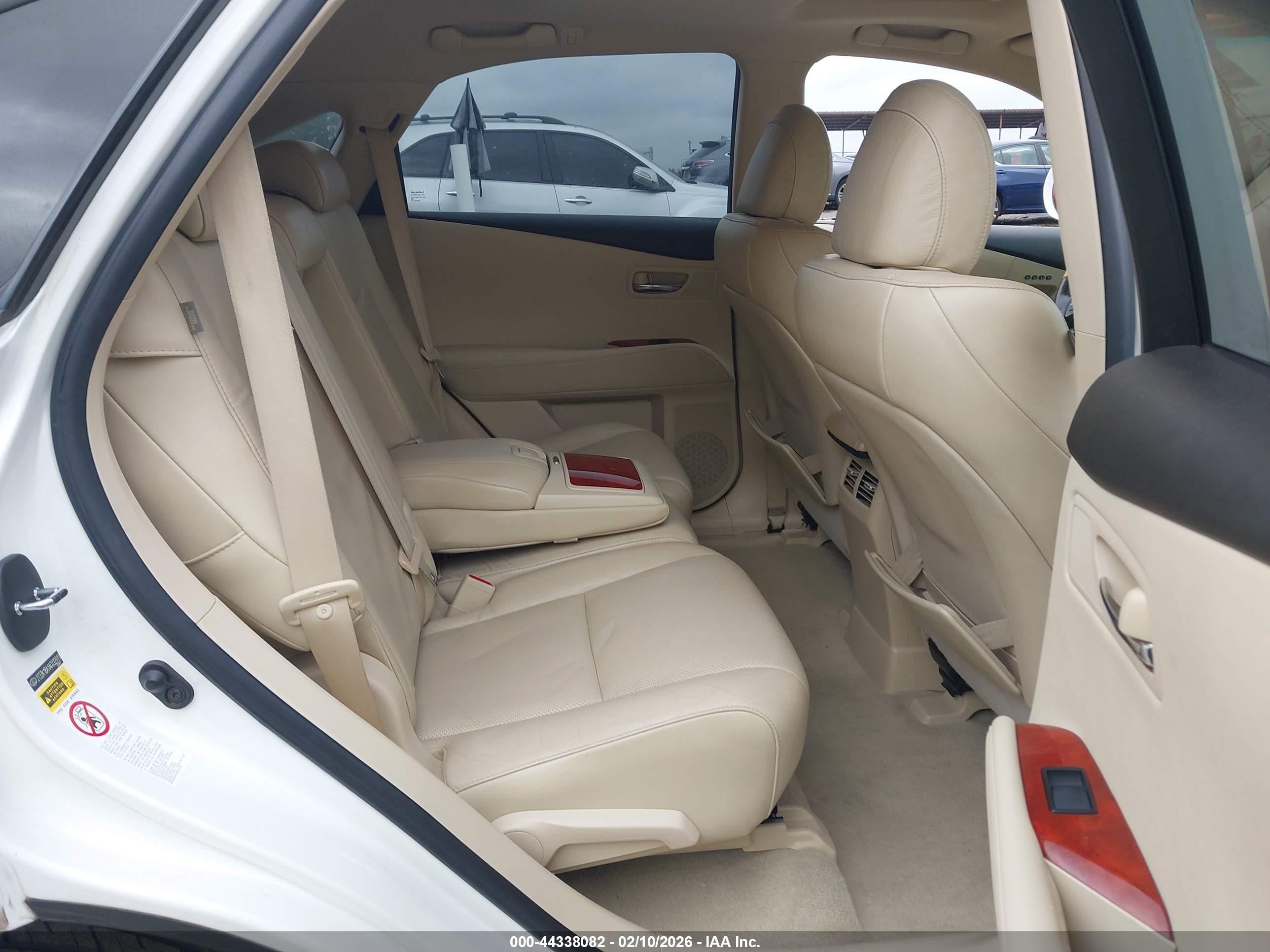 2010 Lexus Rx 350 White vin: 2T2ZK1BA1AC032911
