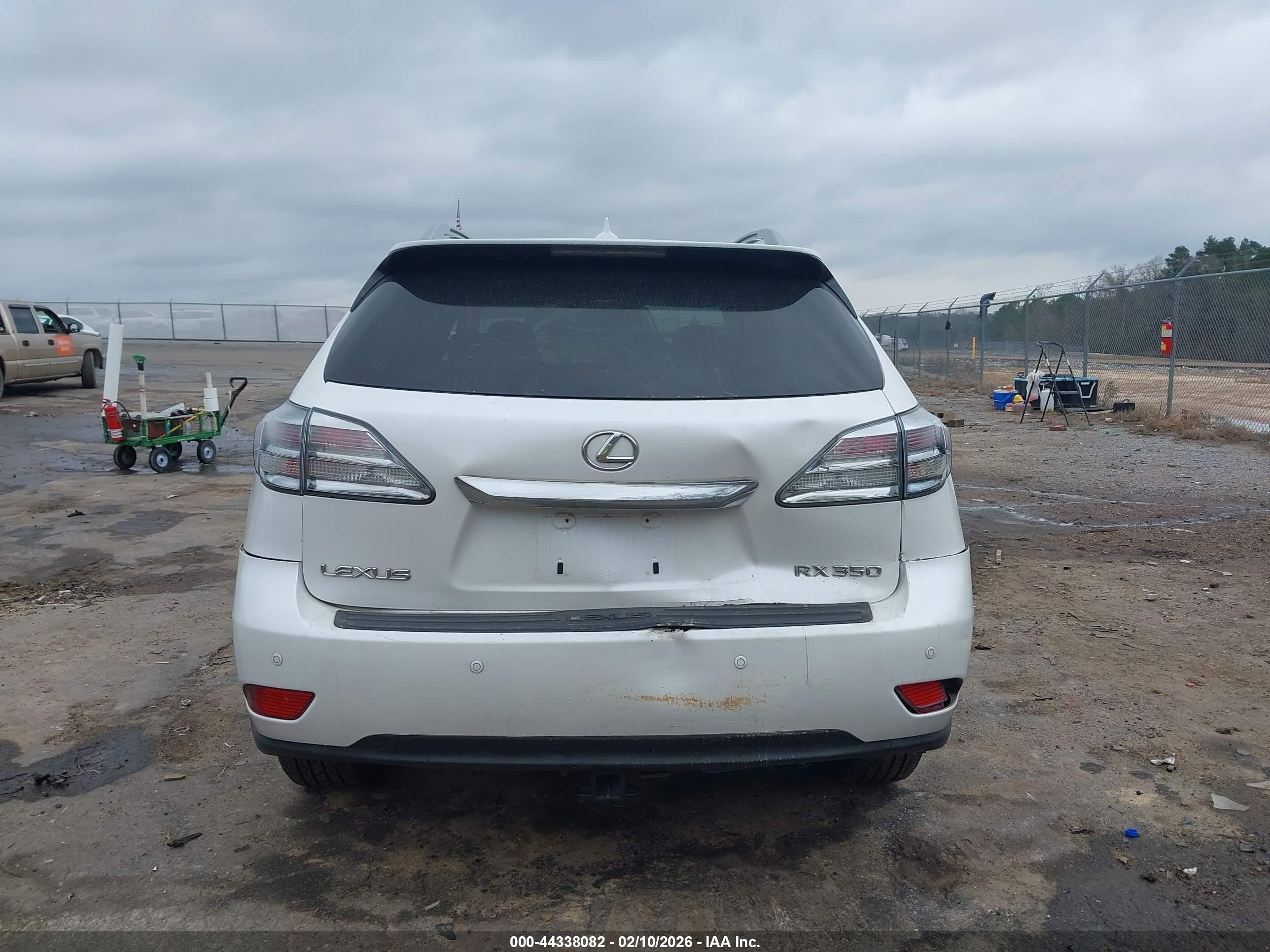 2010 Lexus Rx 350 White vin: 2T2ZK1BA1AC032911