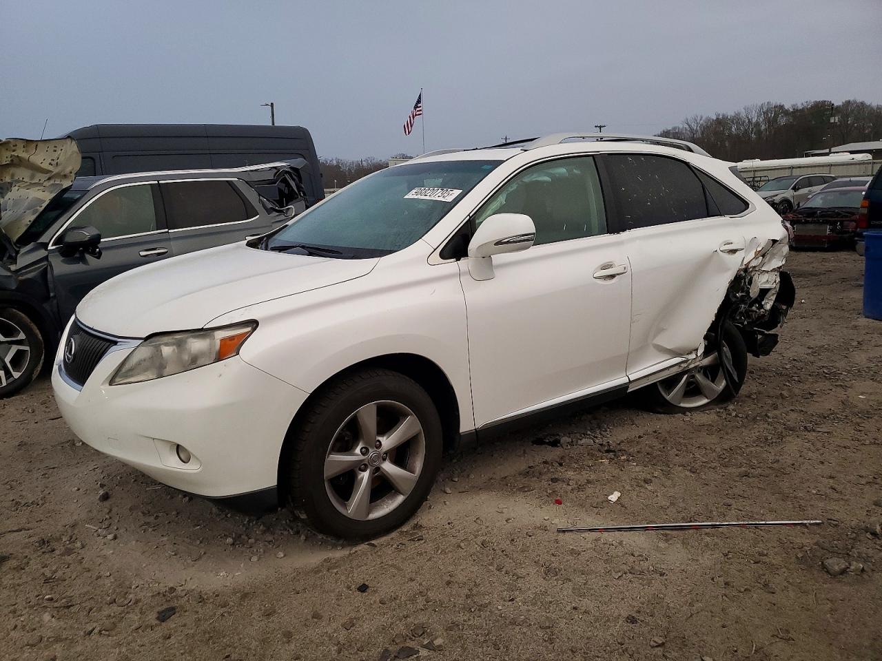 2010 Lexus Rx 350 Белый vin: 2T2ZK1BA1AC040071