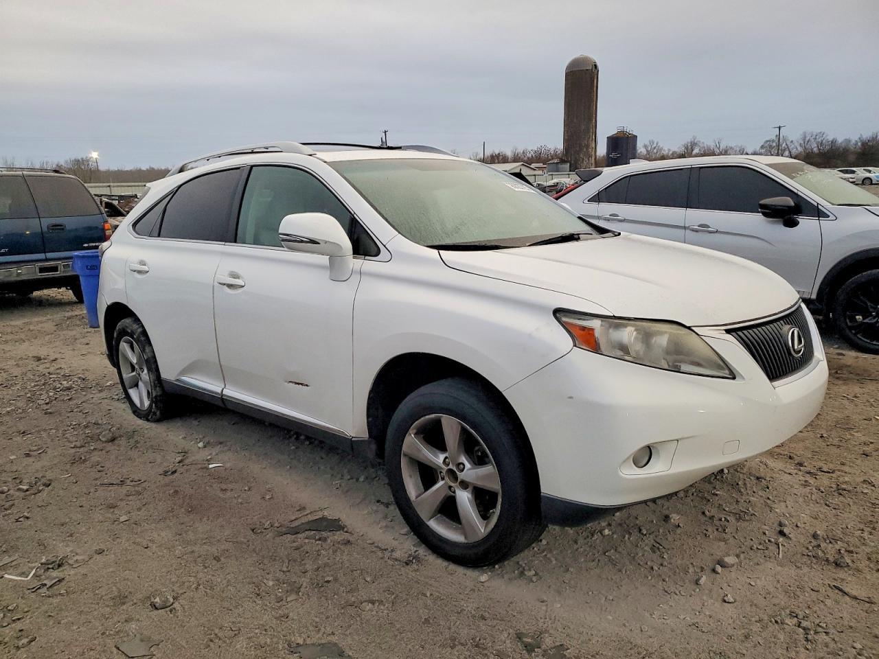 2010 Lexus Rx 350 White vin: 2T2ZK1BA1AC040071