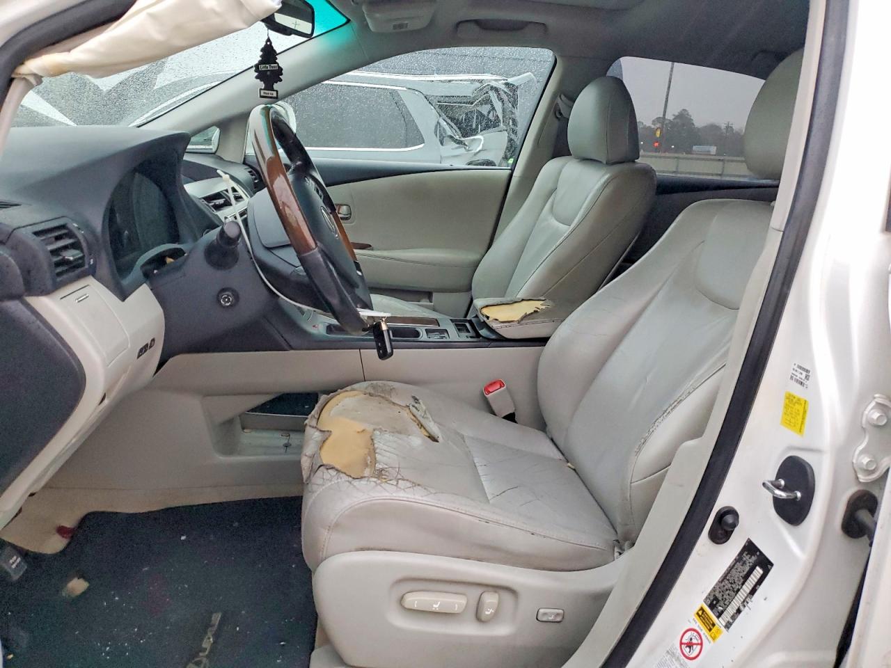 2010 Lexus Rx 350 White vin: 2T2ZK1BA1AC040071