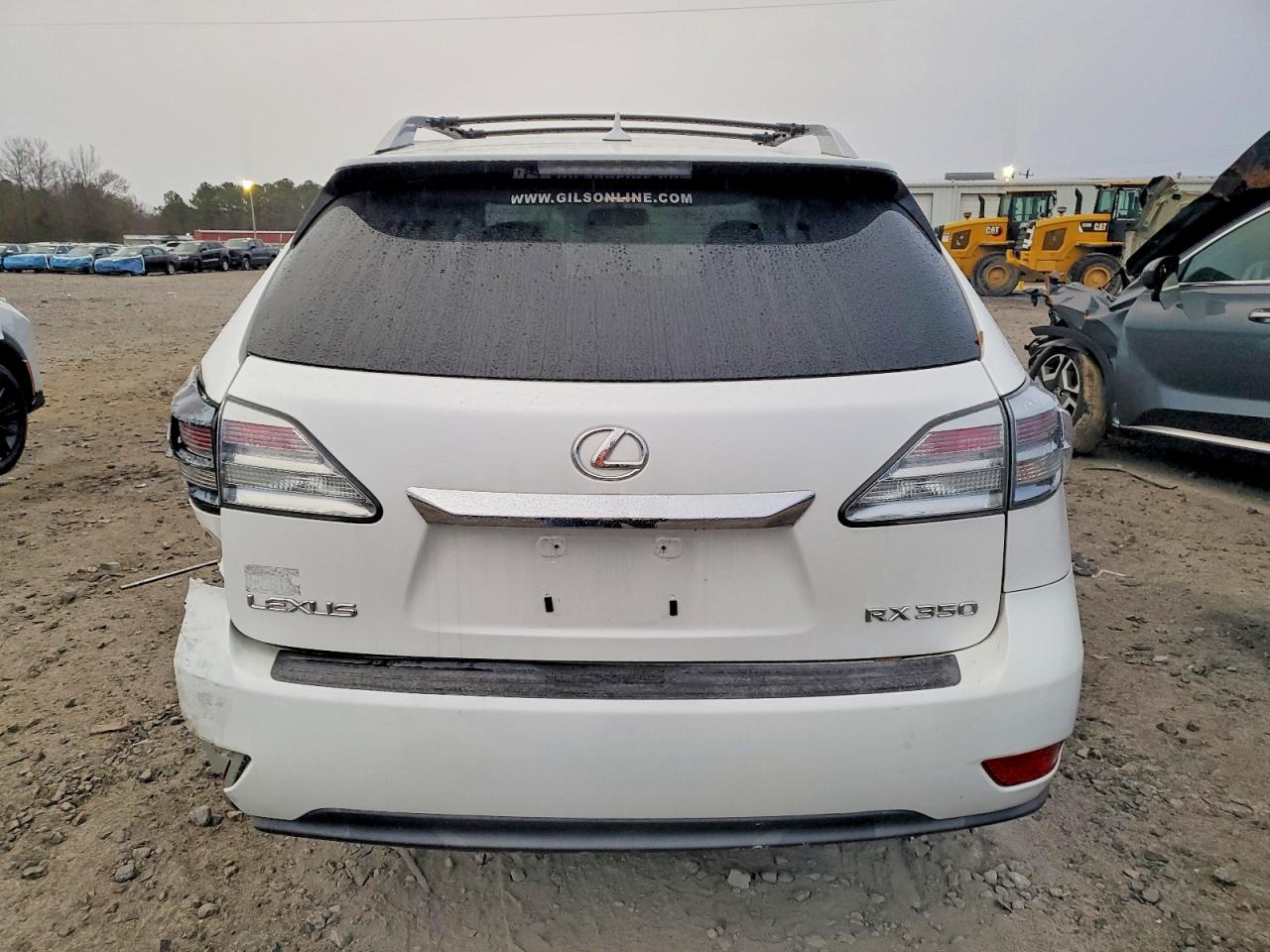 2010 Lexus Rx 350 White vin: 2T2ZK1BA1AC040071